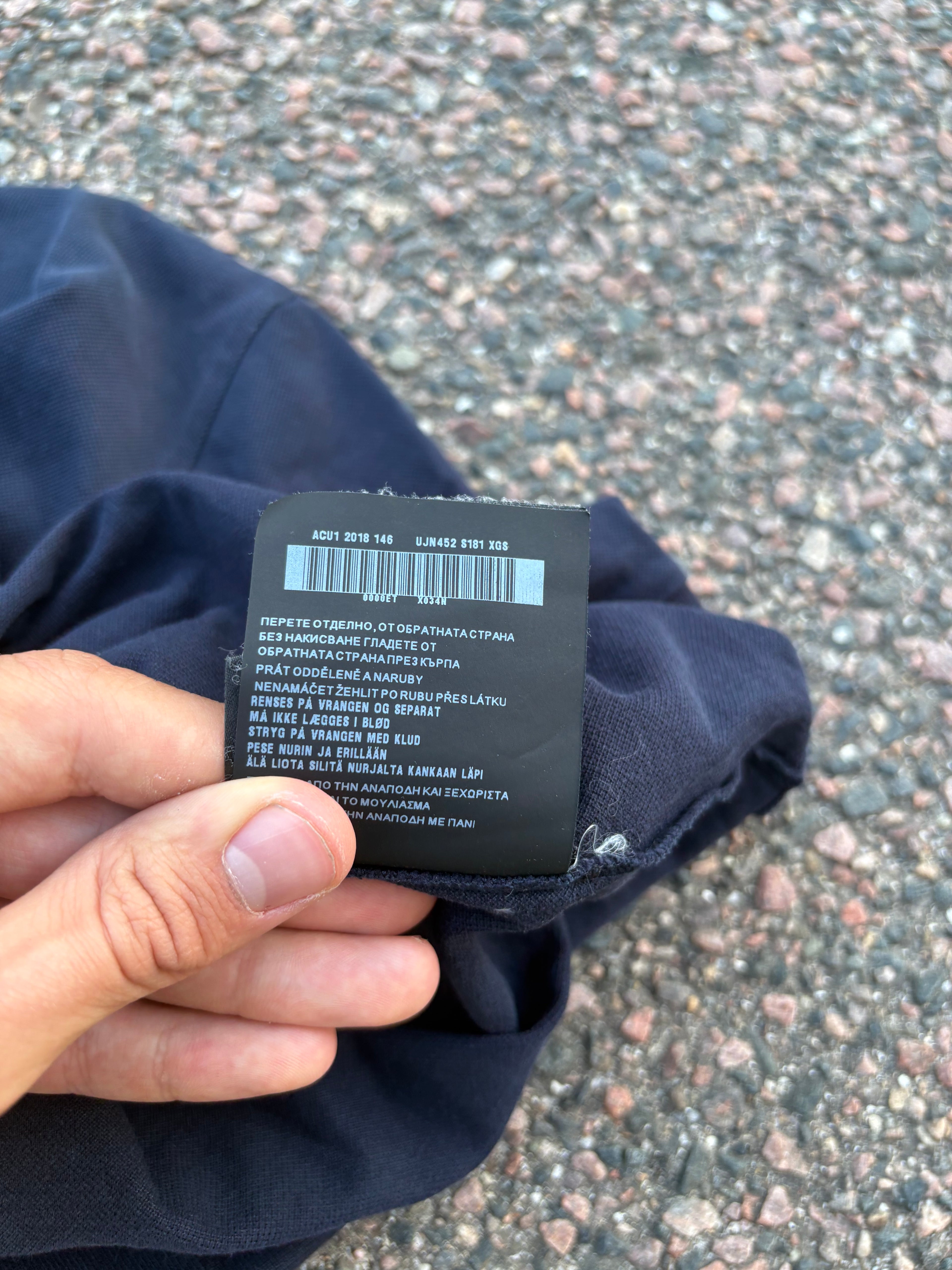 2018 Prada tee navy