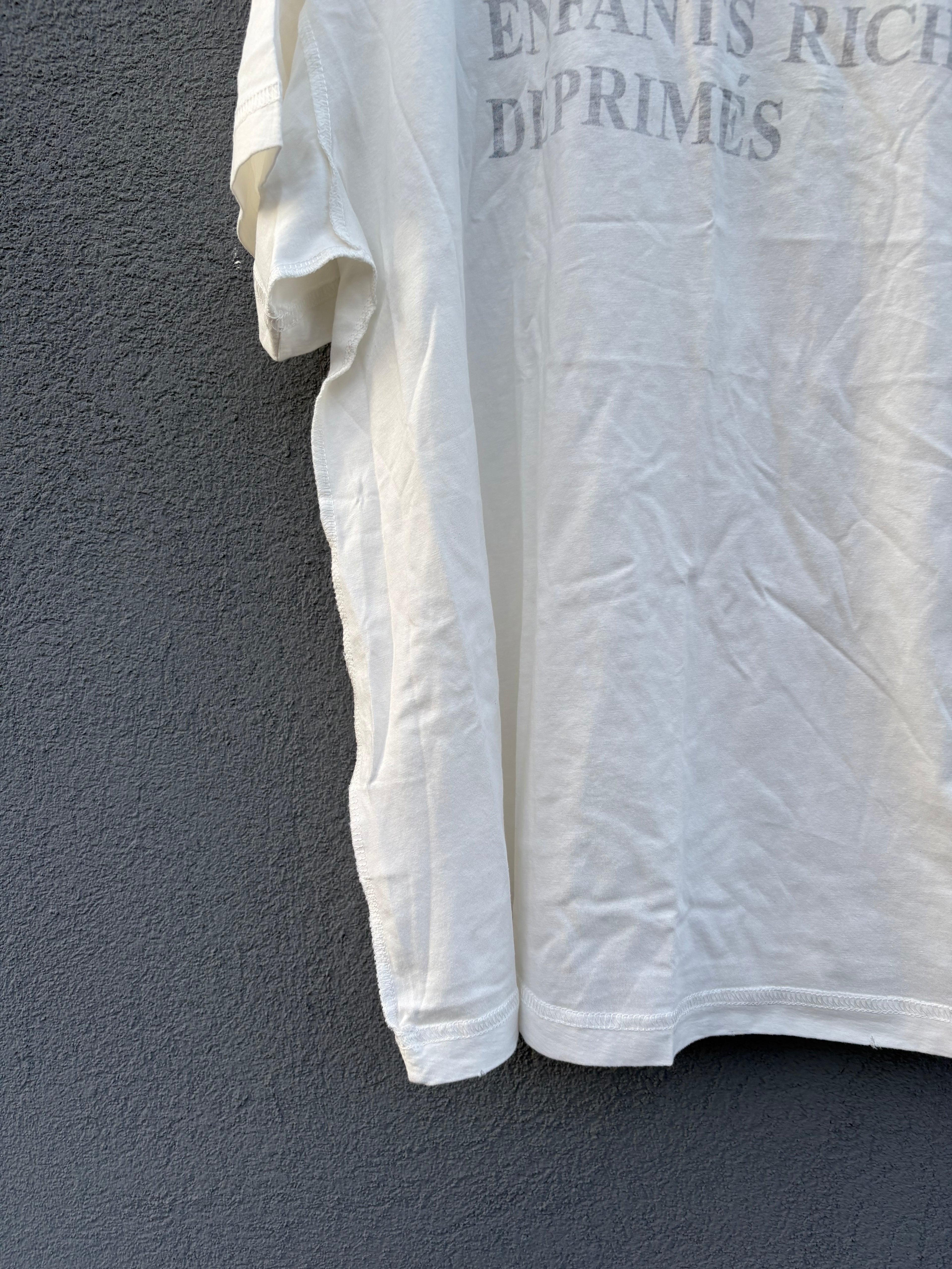 Enfant riches deprimes white thin tee