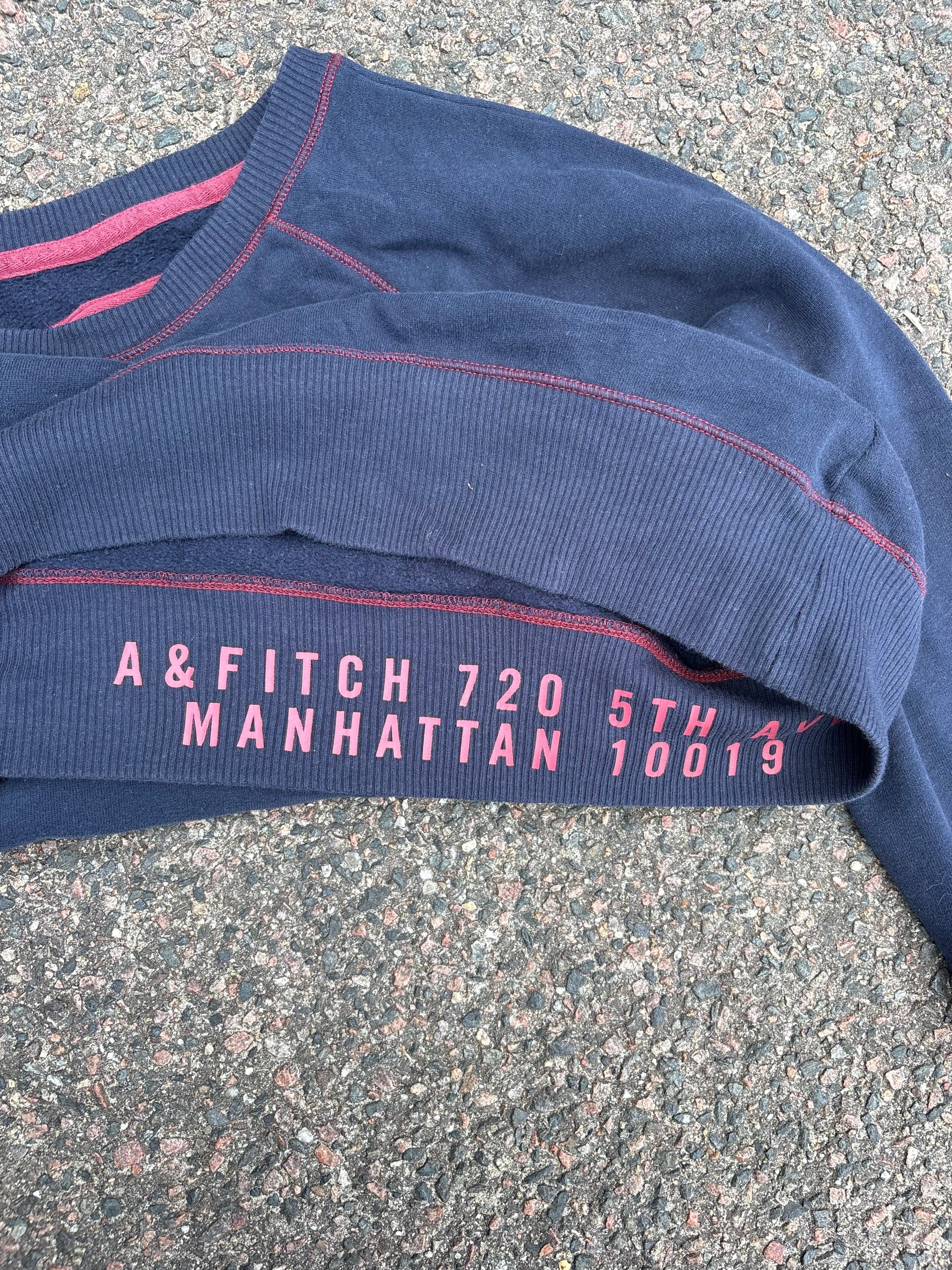 Vintage Abercrombie navy sweater