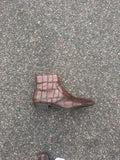 Vintage Italien croc Chelsea boot
