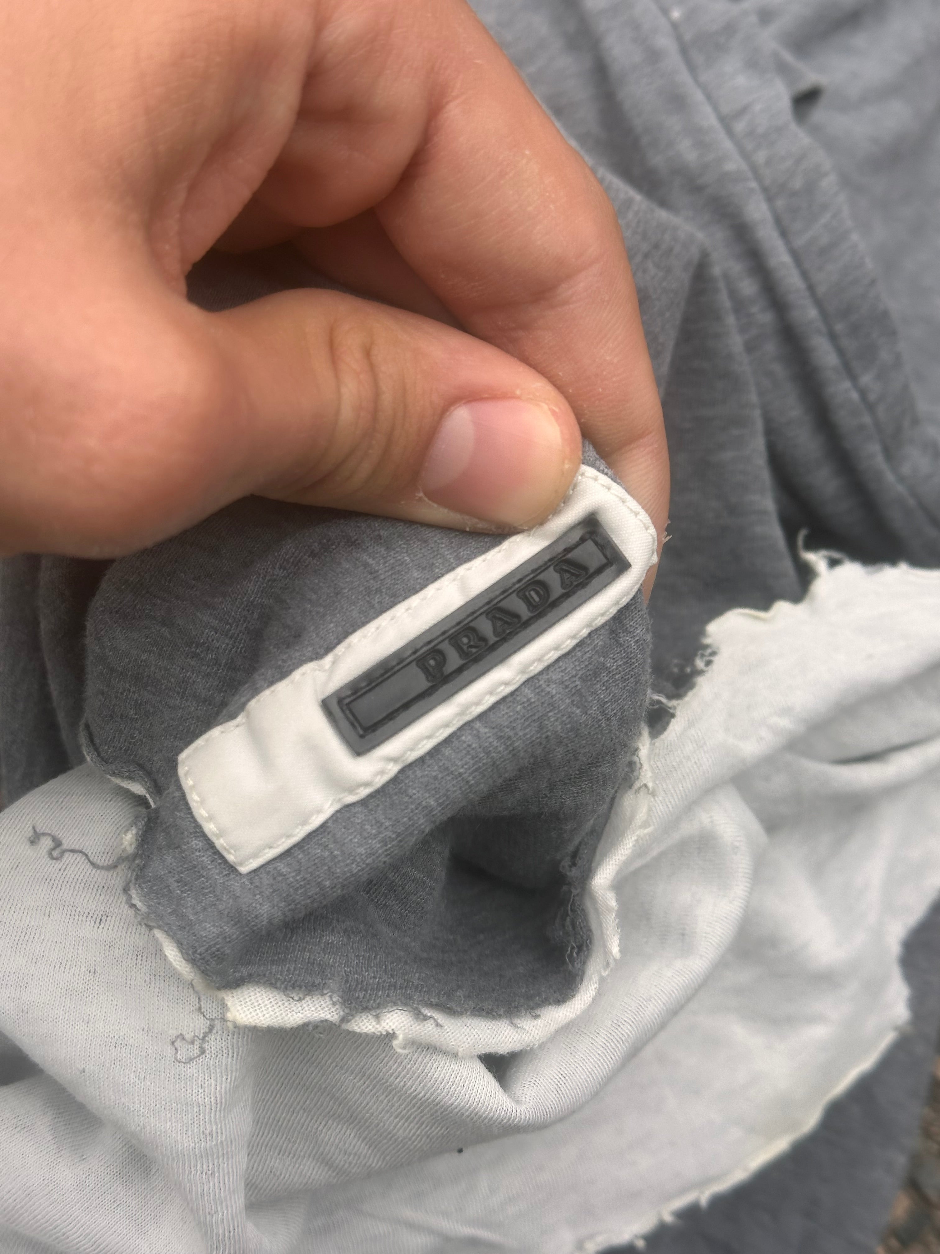 Vintage Distressed used Prada Long sleeve