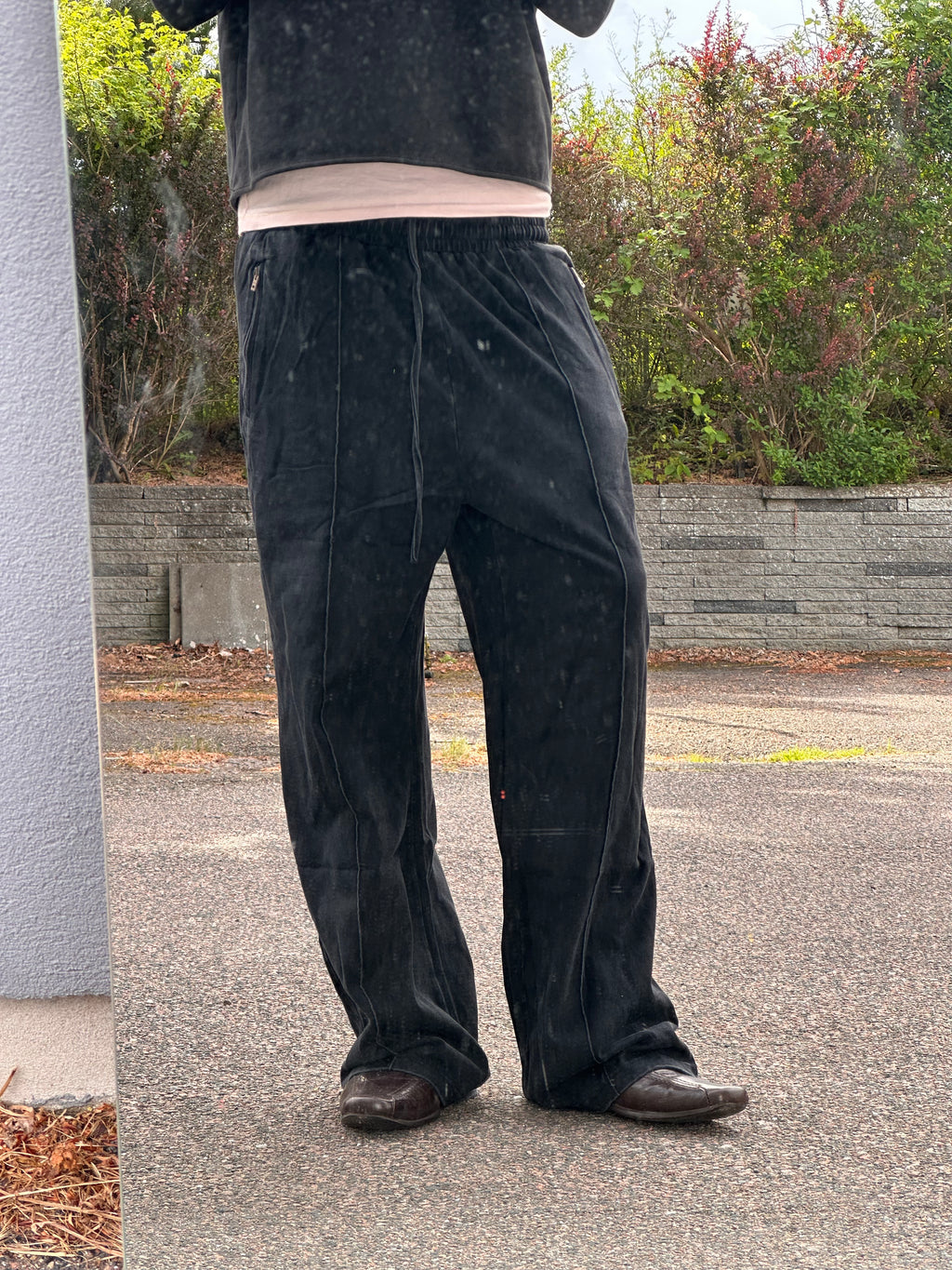 Acne studios black joggers