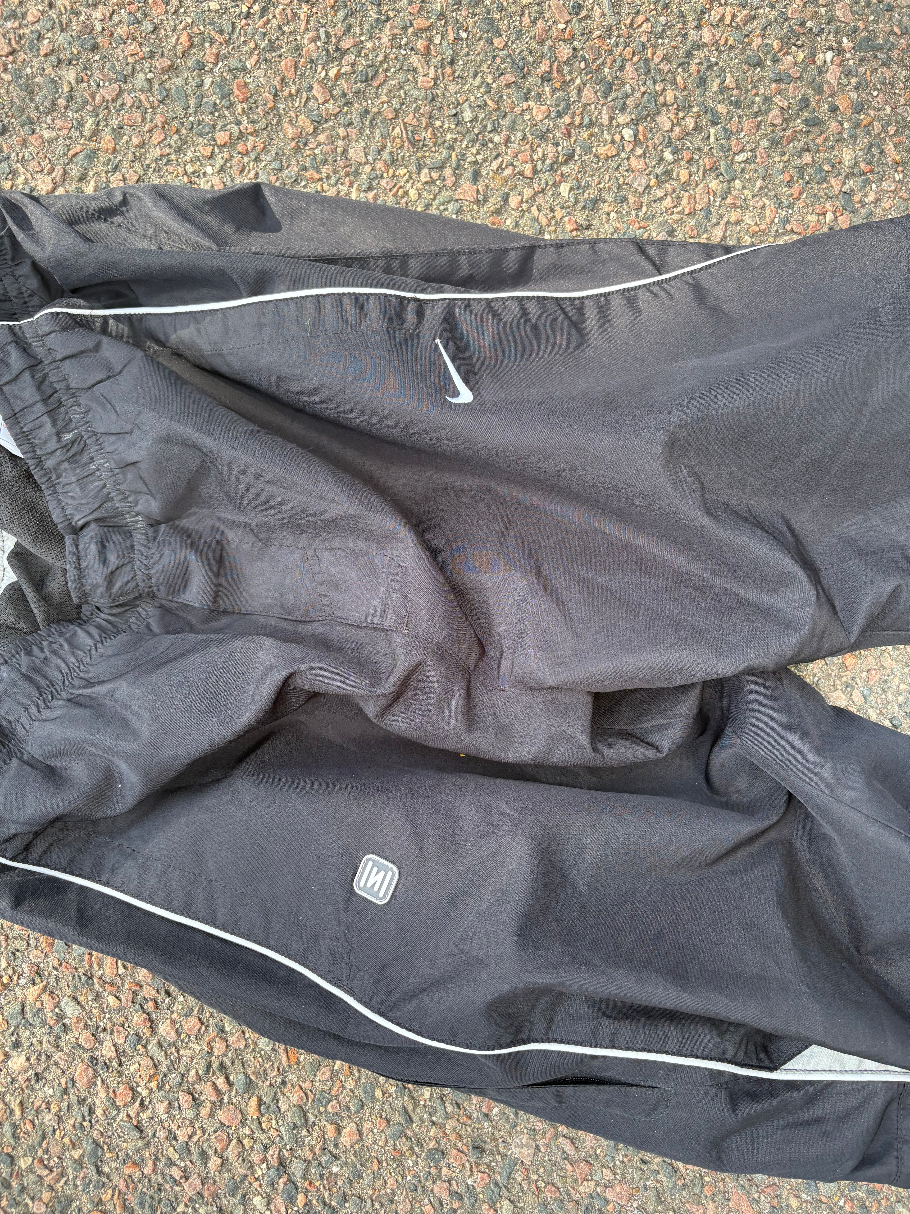 Nike shox Black track pants baggy