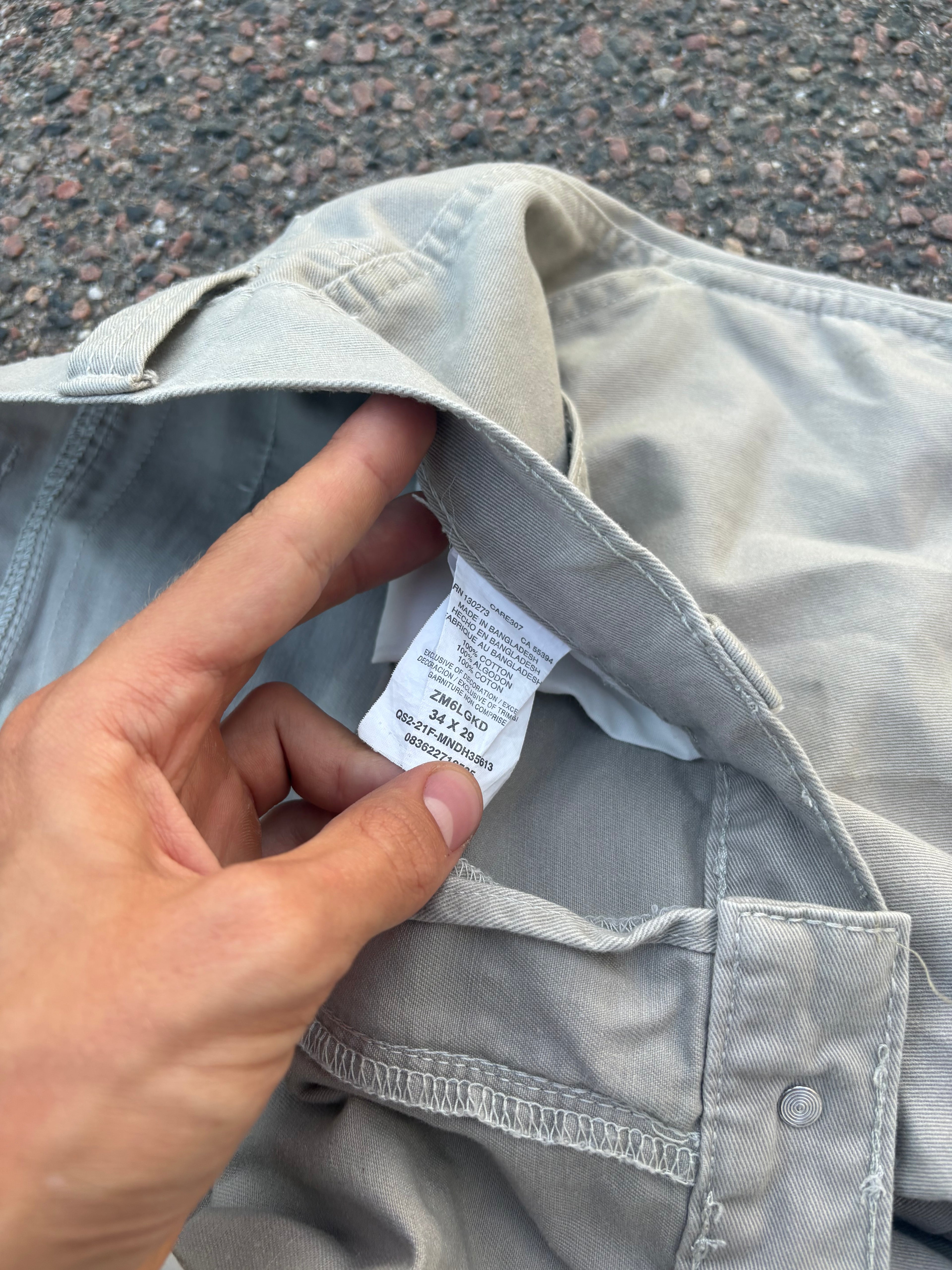Wrangler capri pants beige