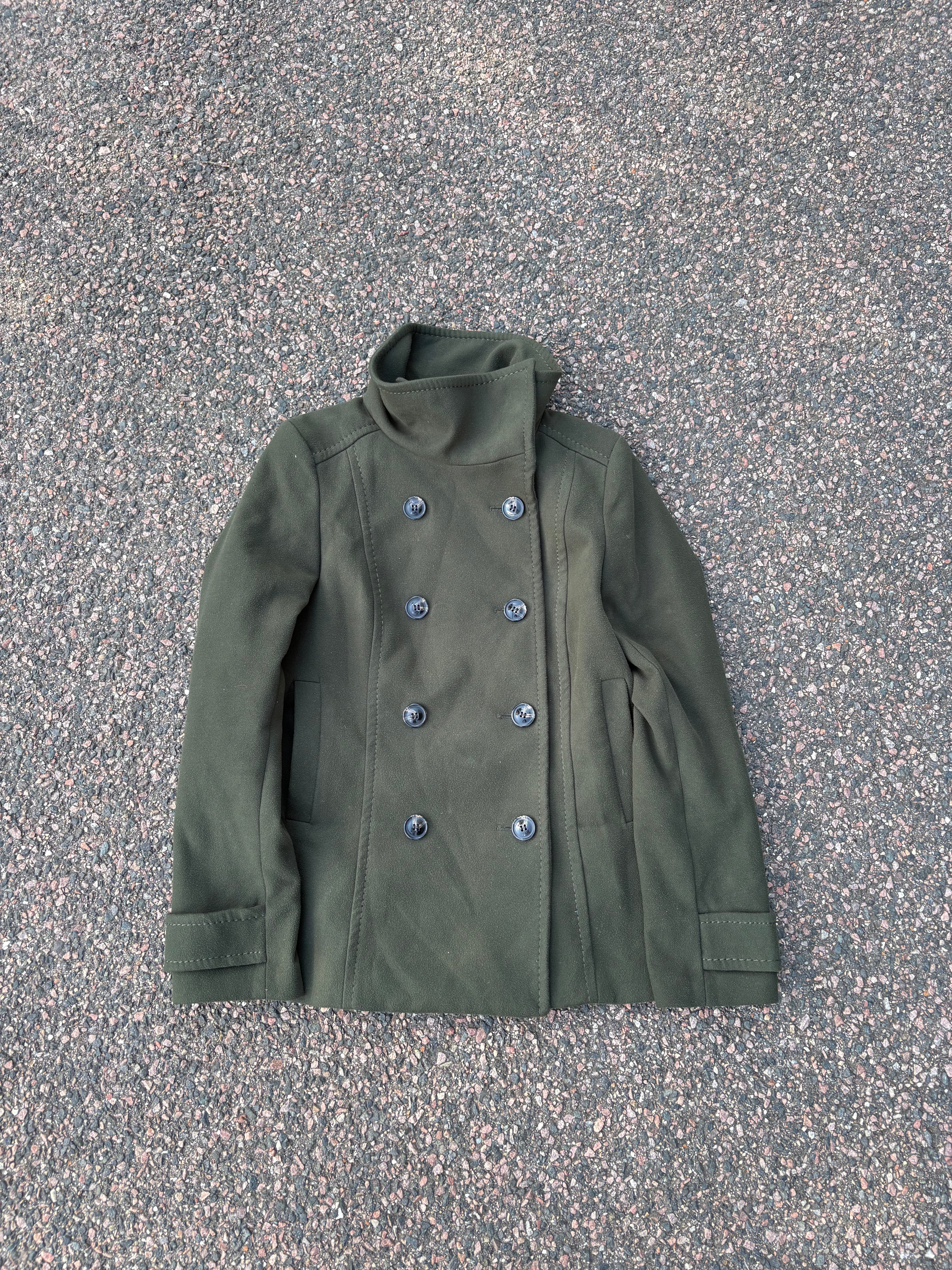 2008 H&M X Comme des garcons peacoat green