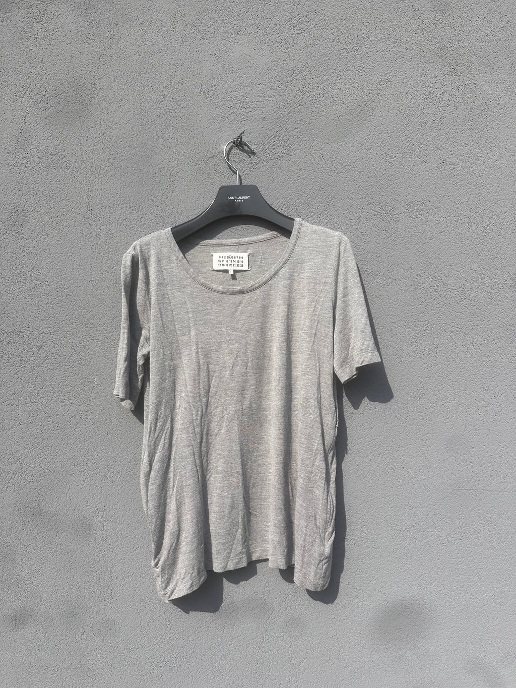 Gray maison margiela tee