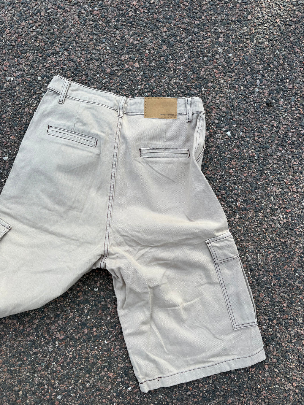 Baggy Capri cargo shorts