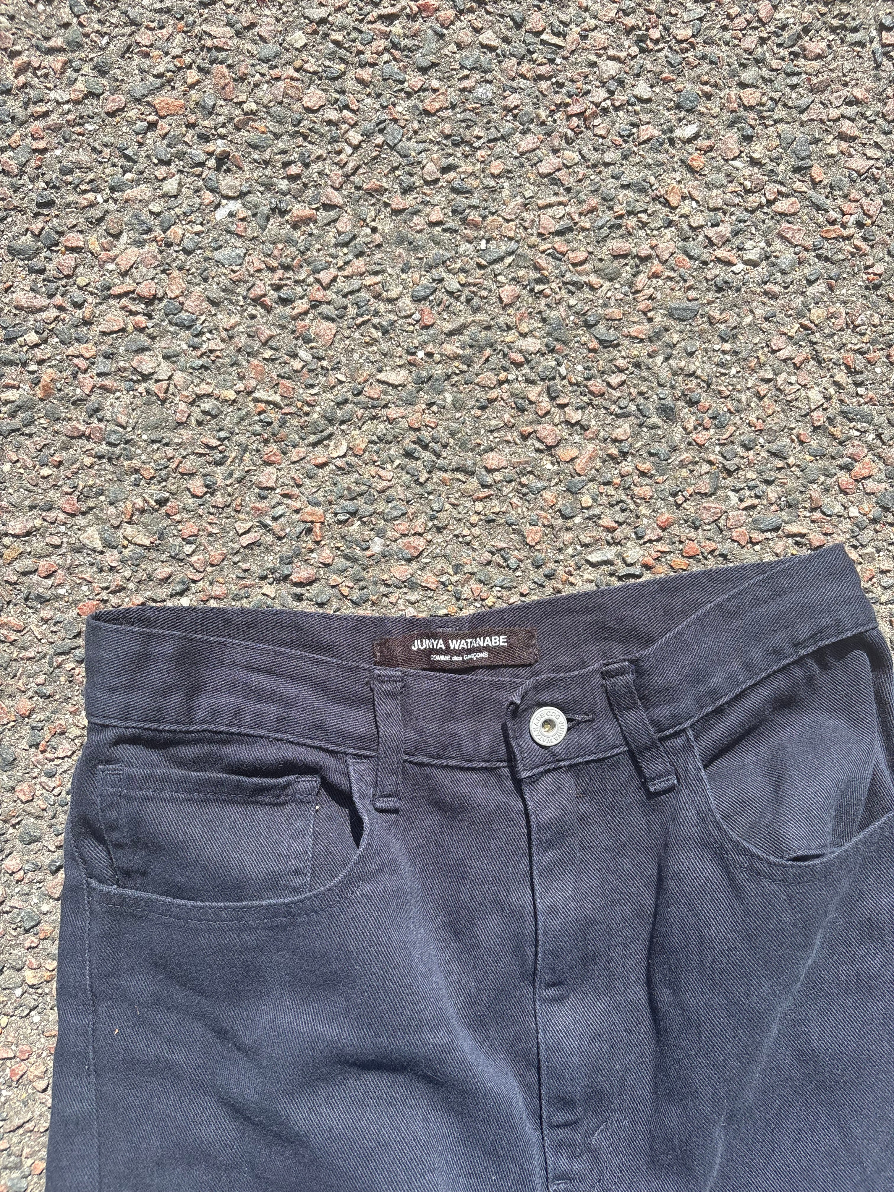 2015 Junya watanabe Capri pants Black denim