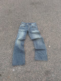 Gucci demna horsebit jeans washed blue