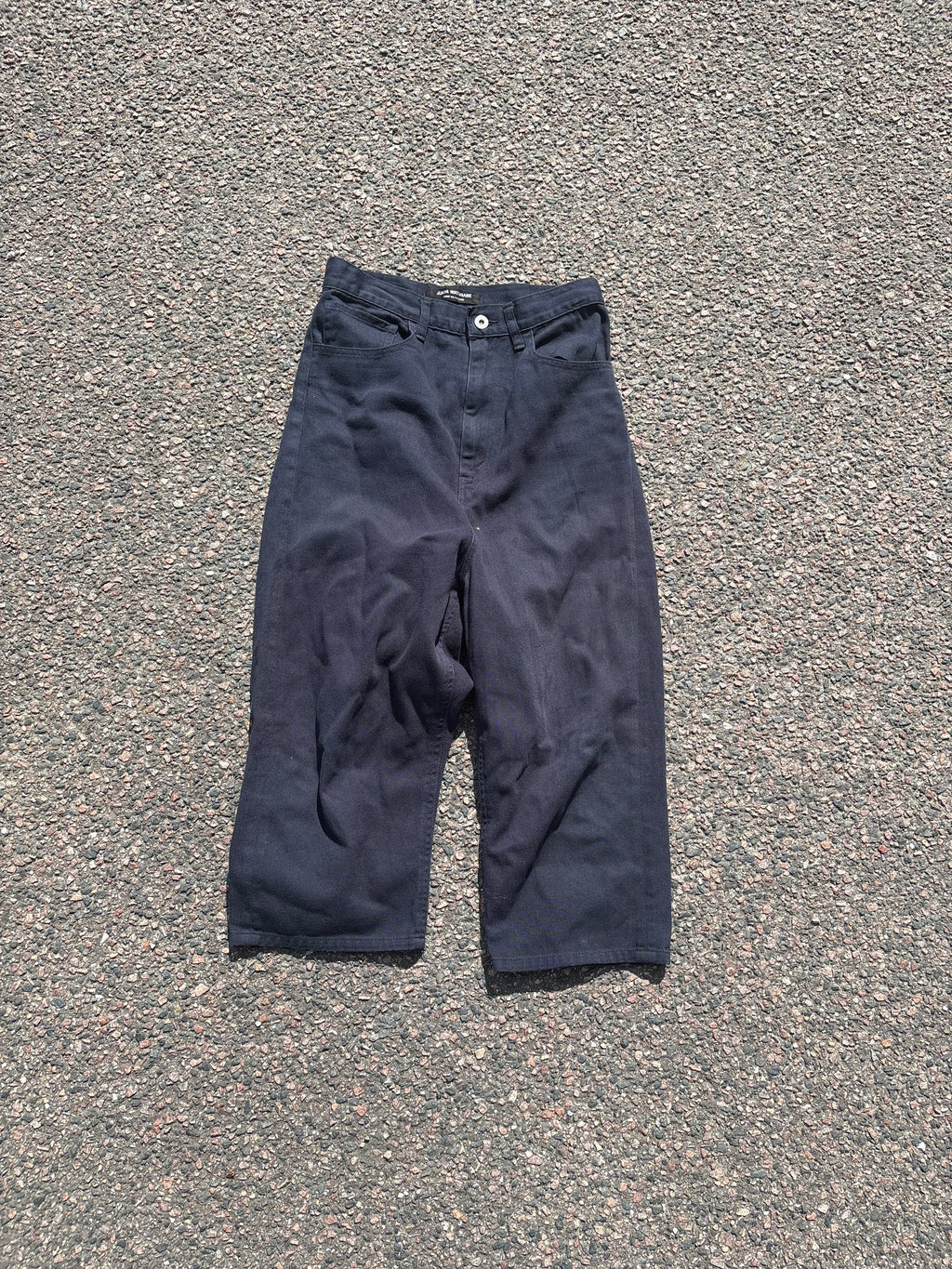2015 Junya watanabe Capri pants Black denim