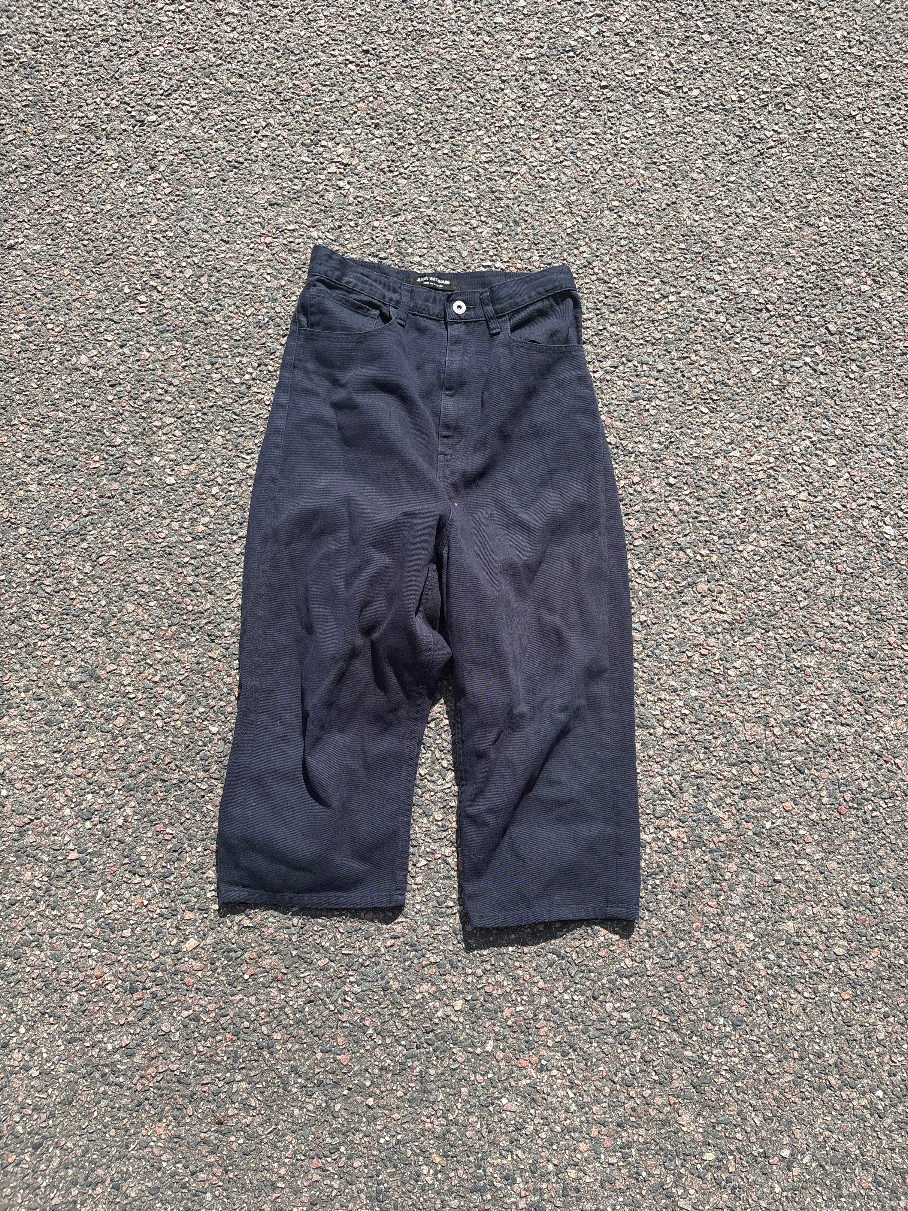 2015 Junya watanabe Capri pants Black denim