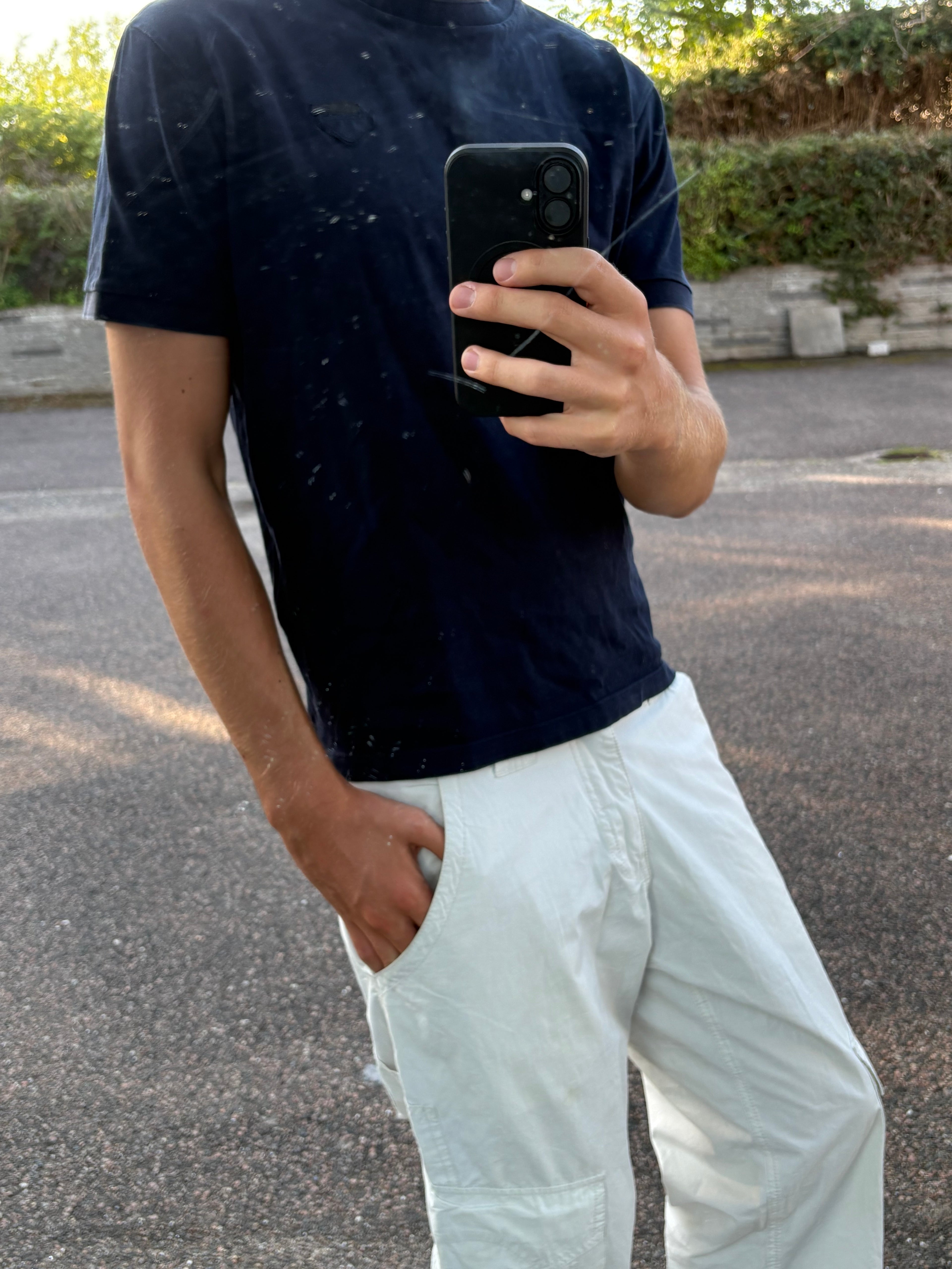 2018 Prada tee navy