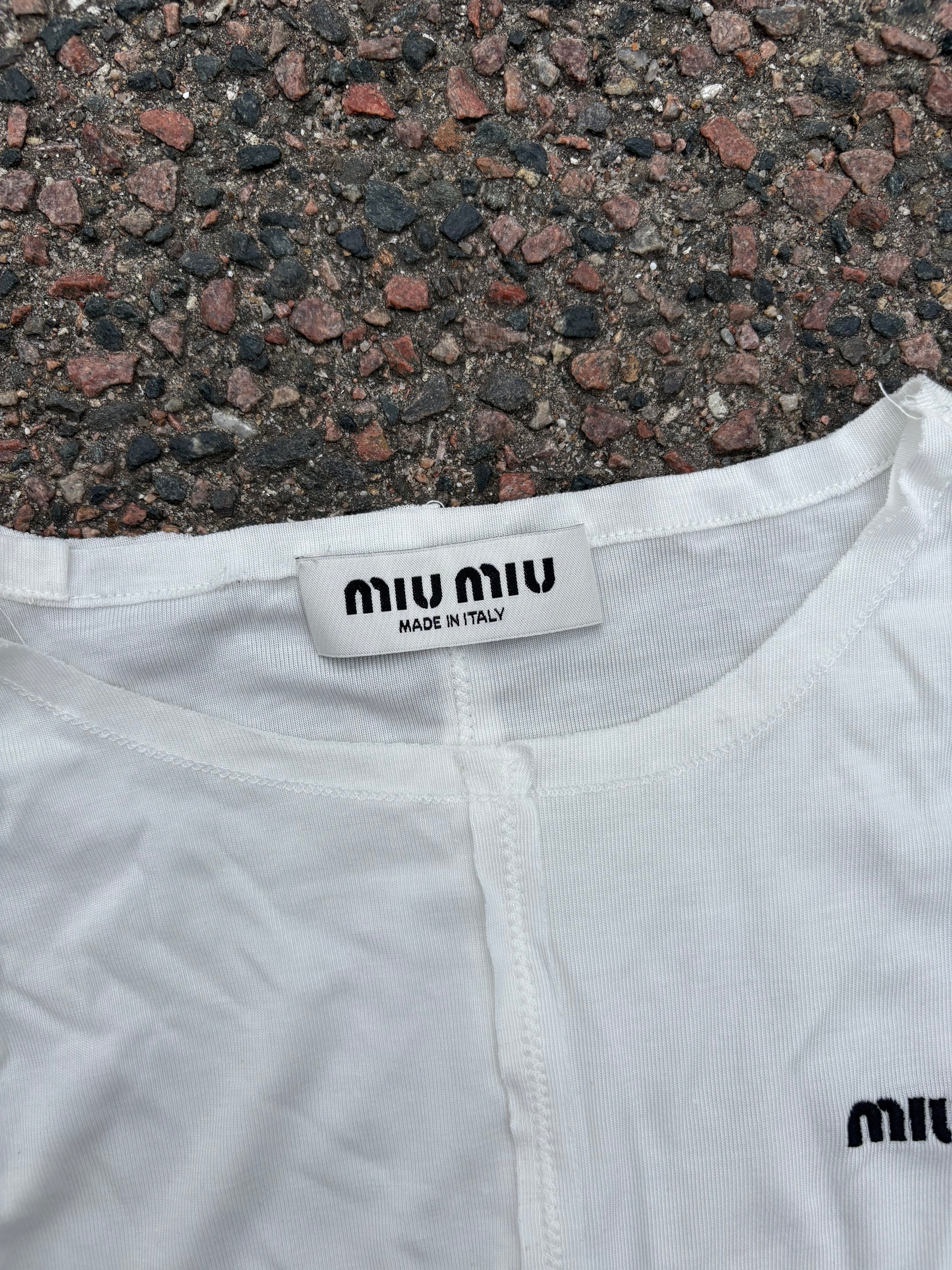 Miu Miu White Long sleeve