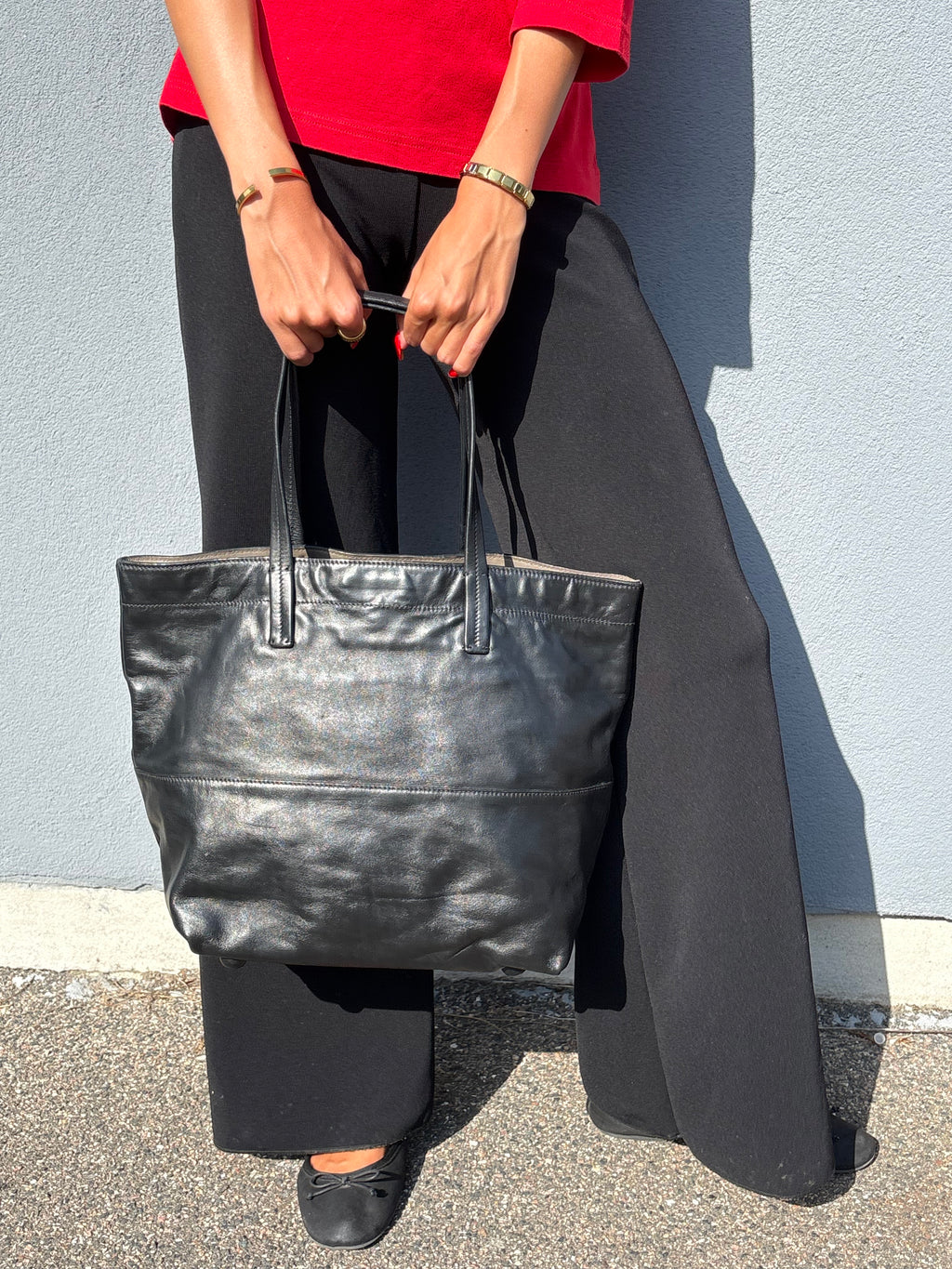 Vintage Miu miu leather bag black