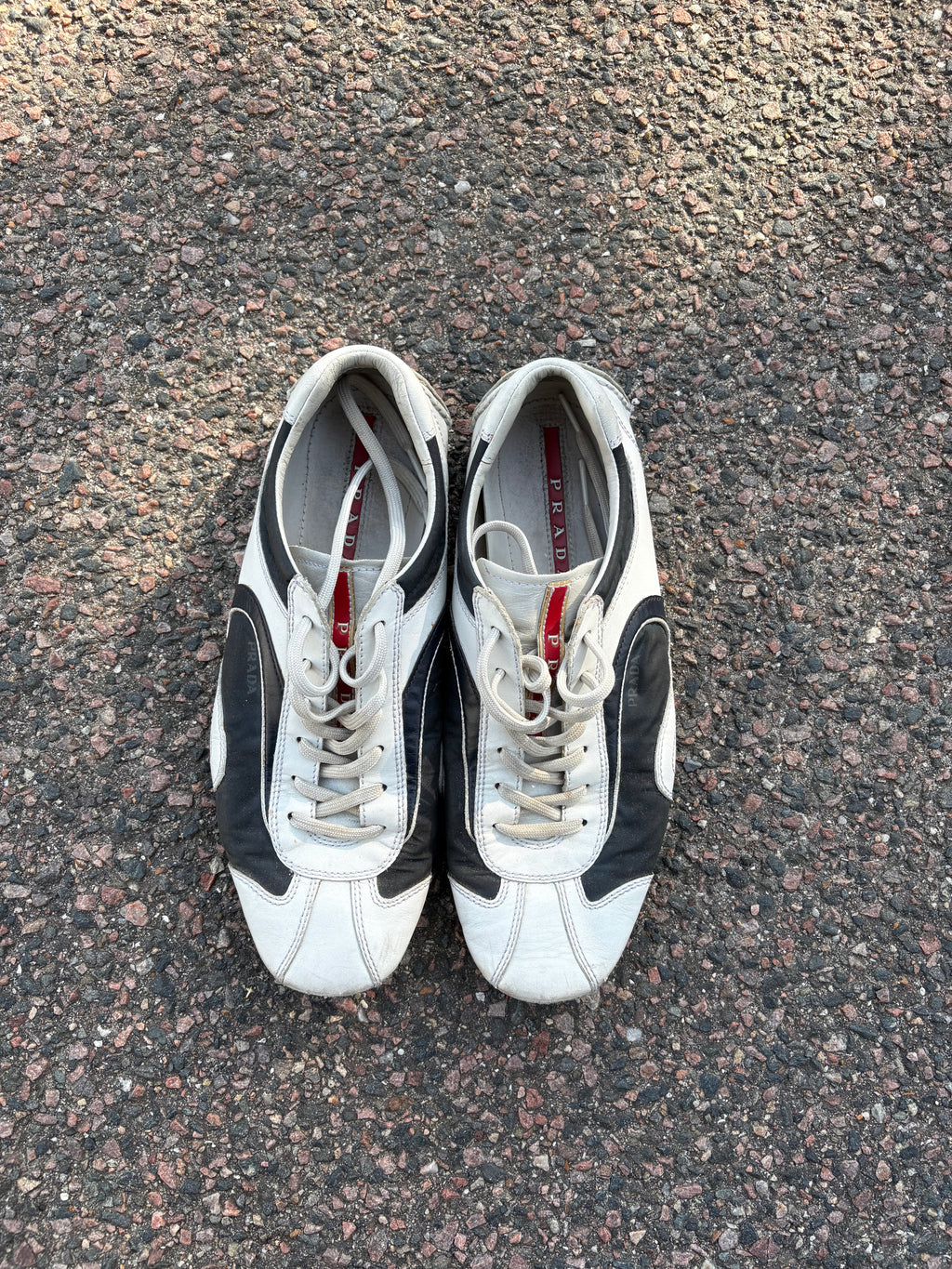 Prada vintage 05 monte carlo white/navy