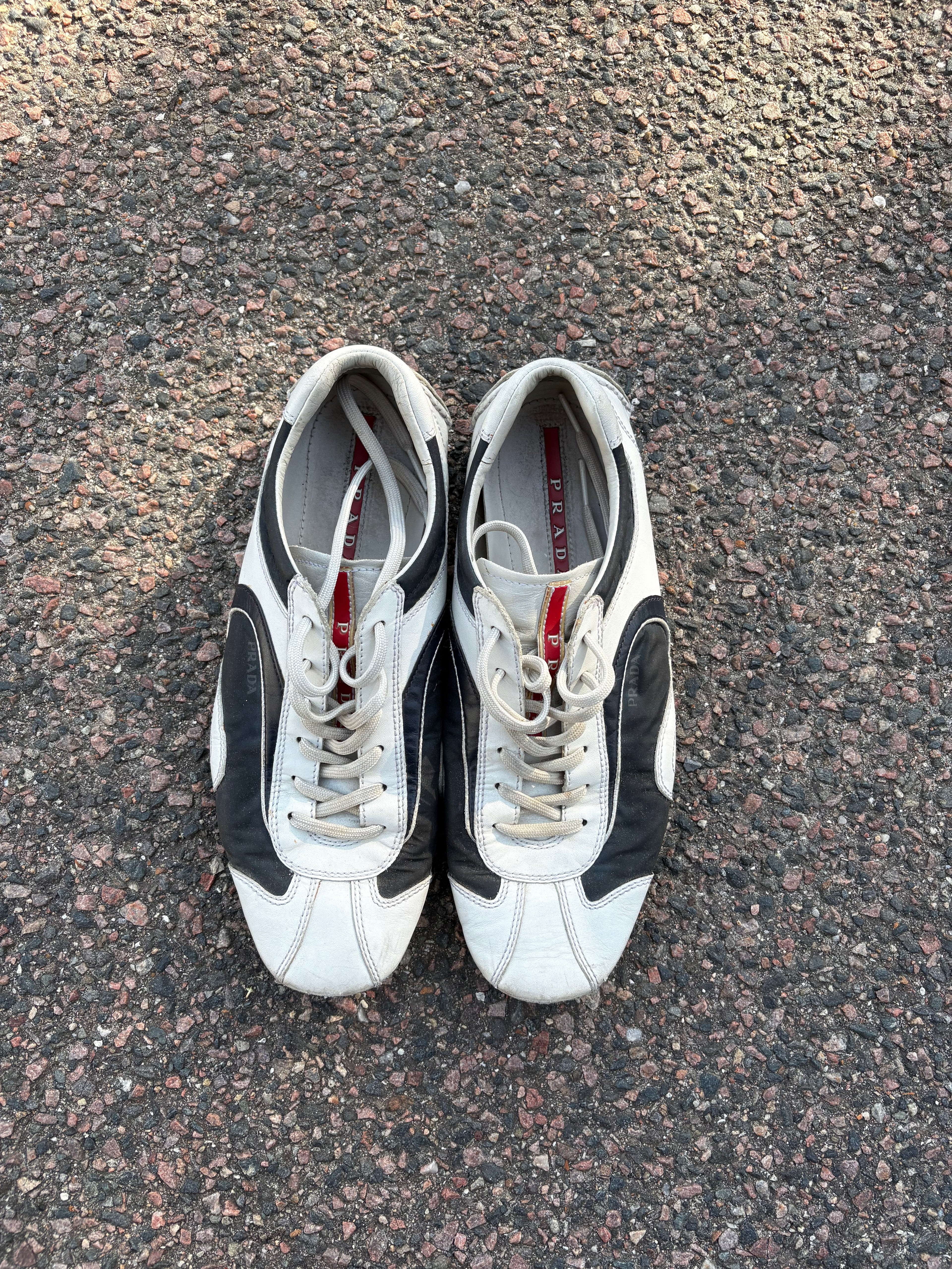 Prada vintage 05 monte carlo white/navy