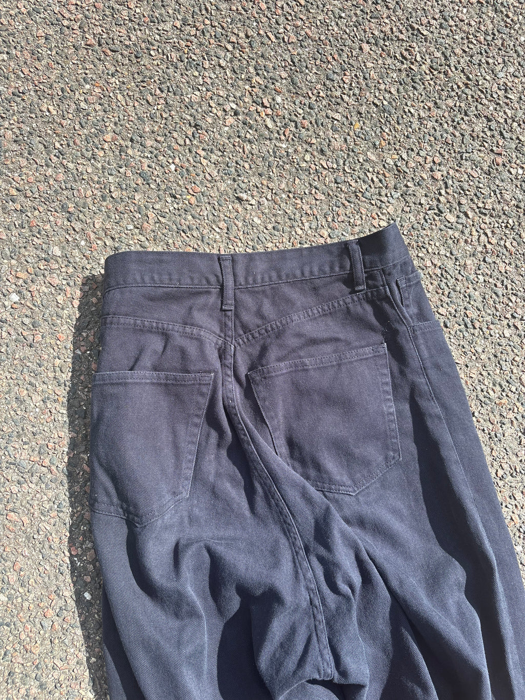 2015 Junya watanabe Capri pants Black denim