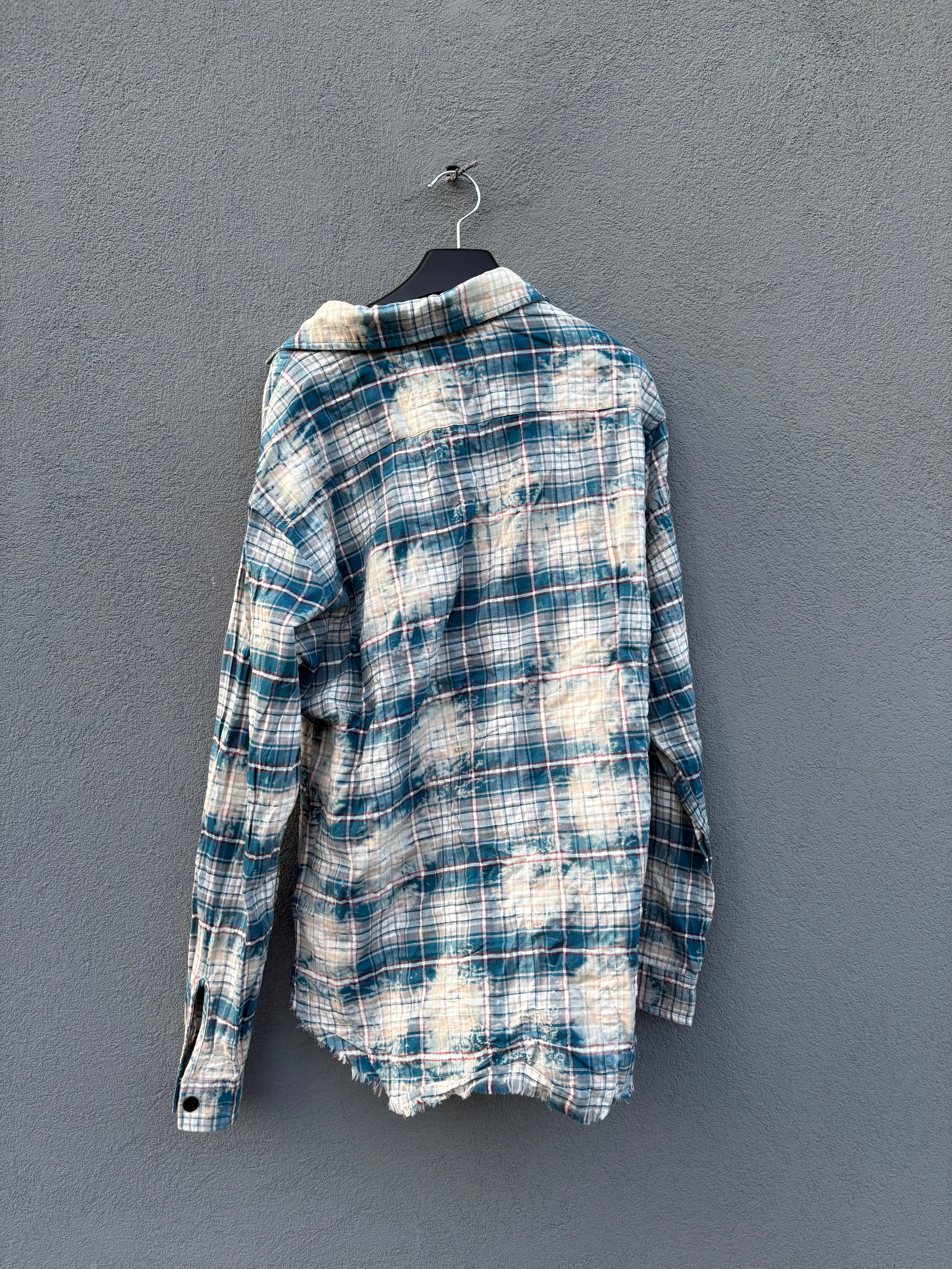 Saint Laurent striped flannel
