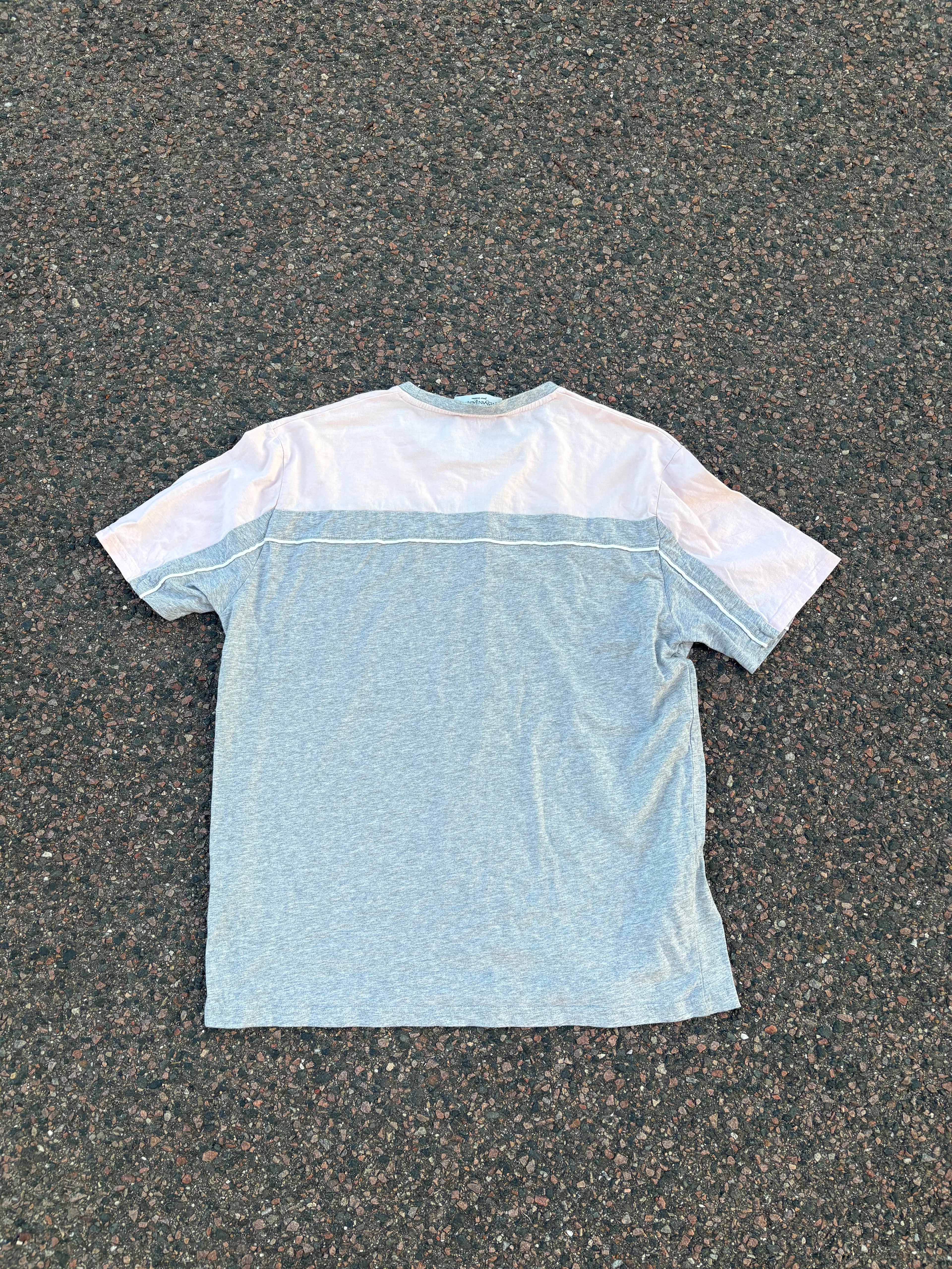 2000s Yves Saint Laurent tee pink/gray