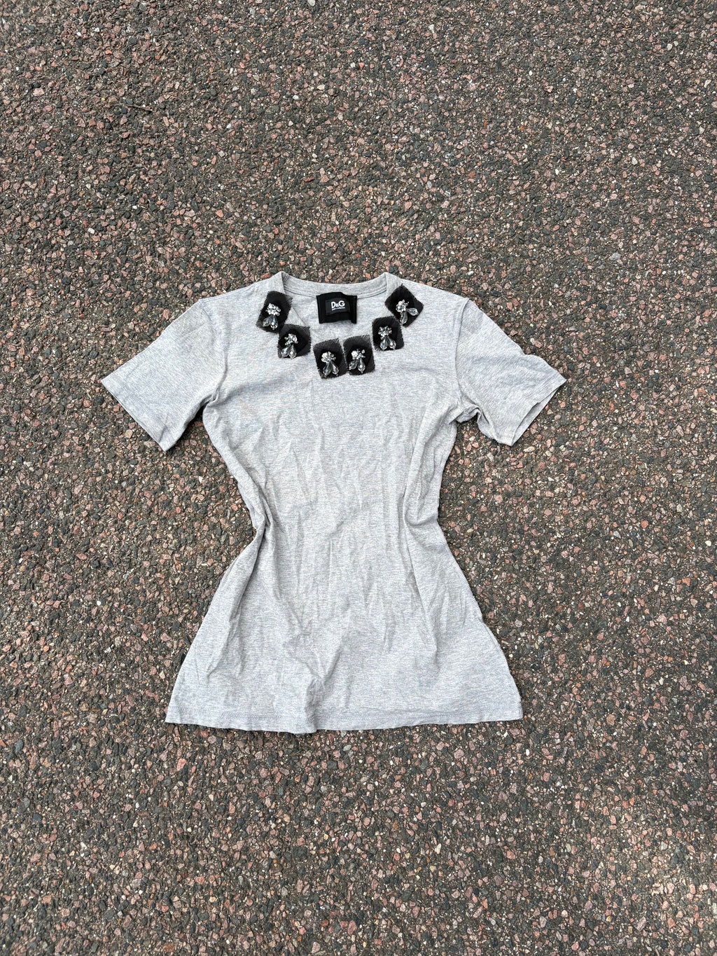 Dolce & Gabbana gray tee