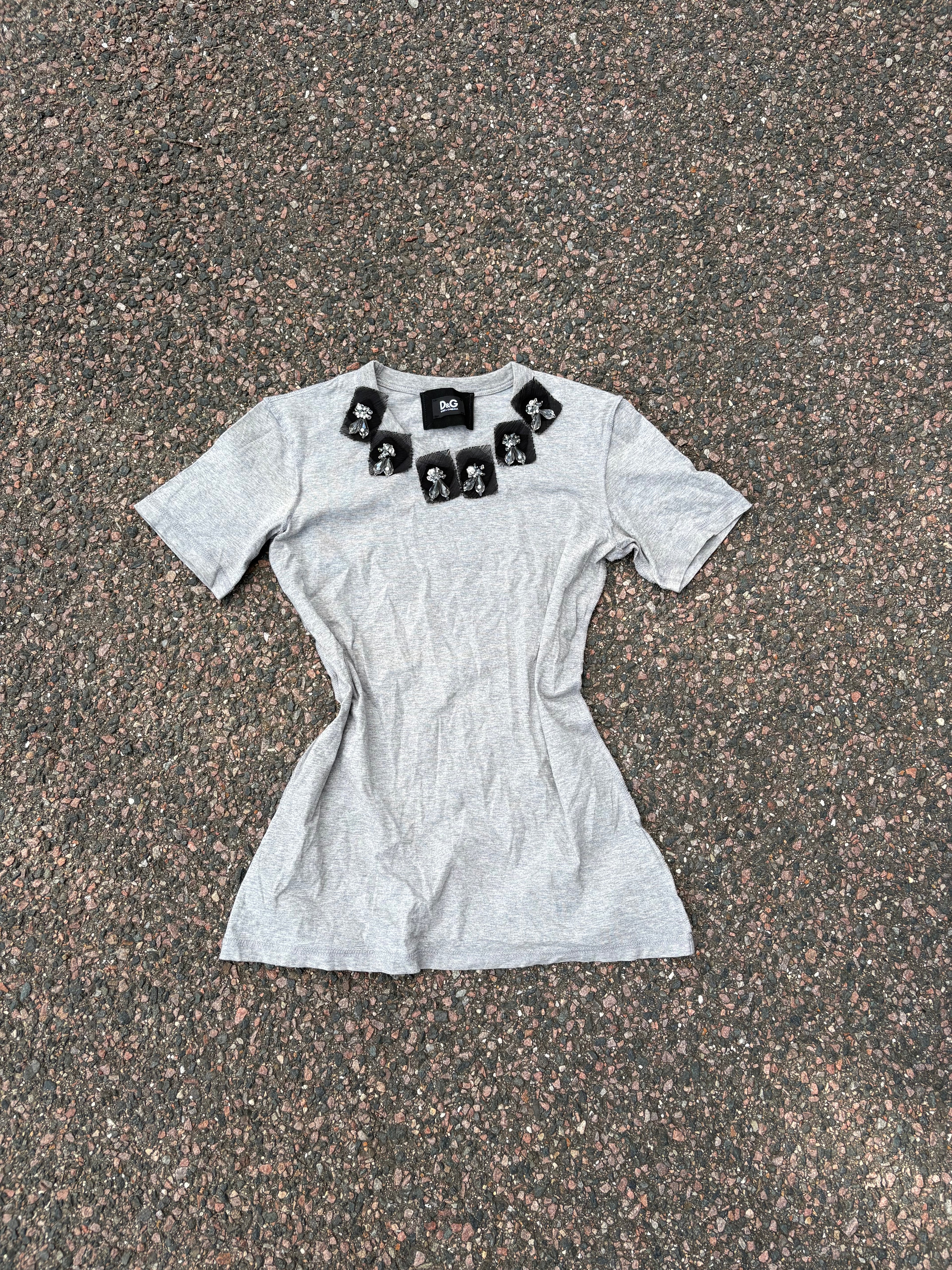 Dolce & Gabbana gray tee