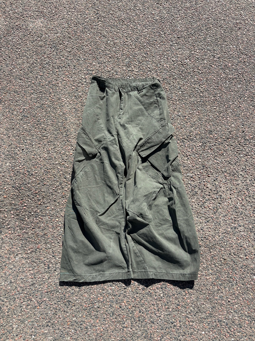 Vintage Baggy green cargo pants