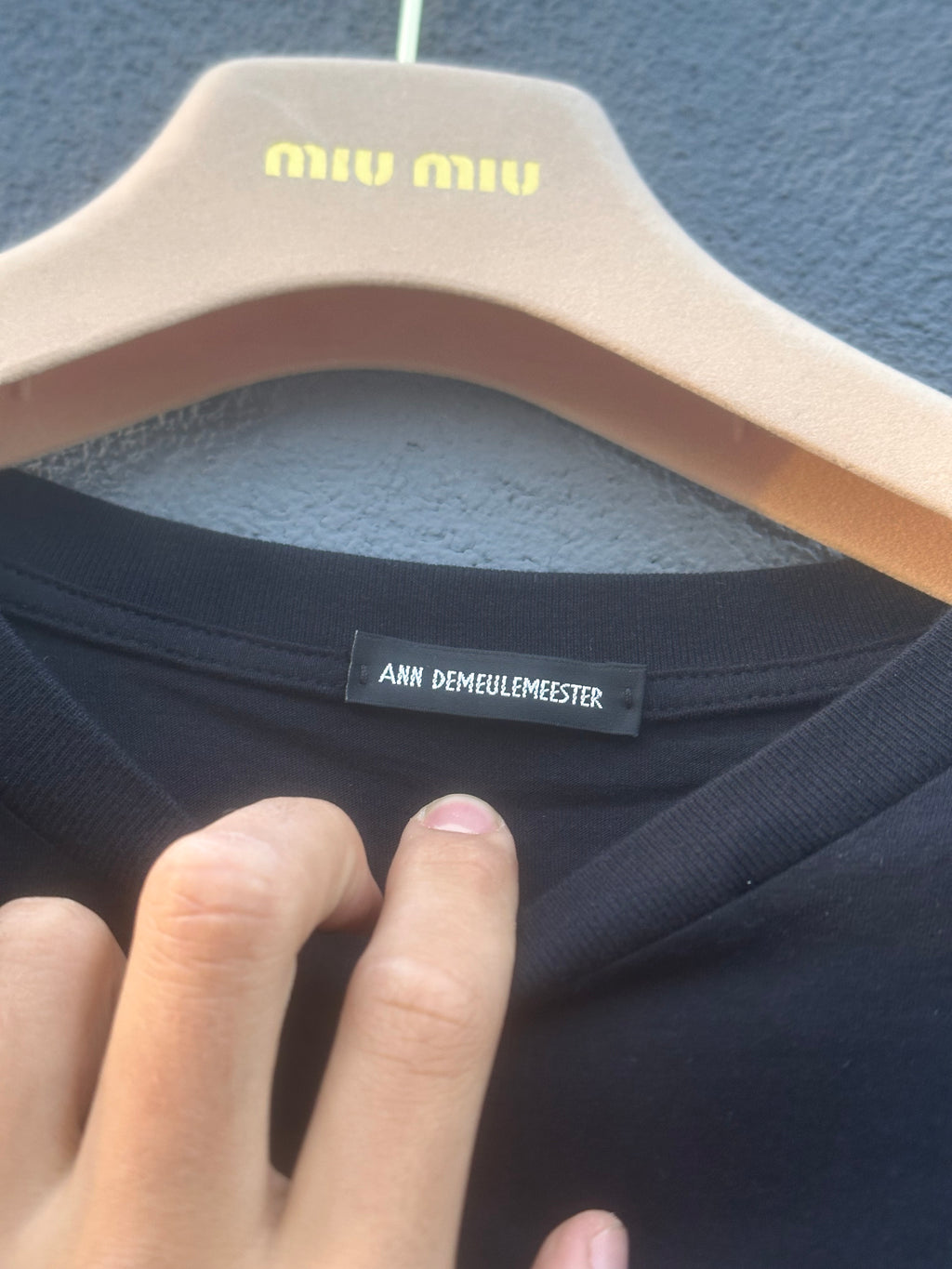 Ann demeulemeester Black Long sleeve