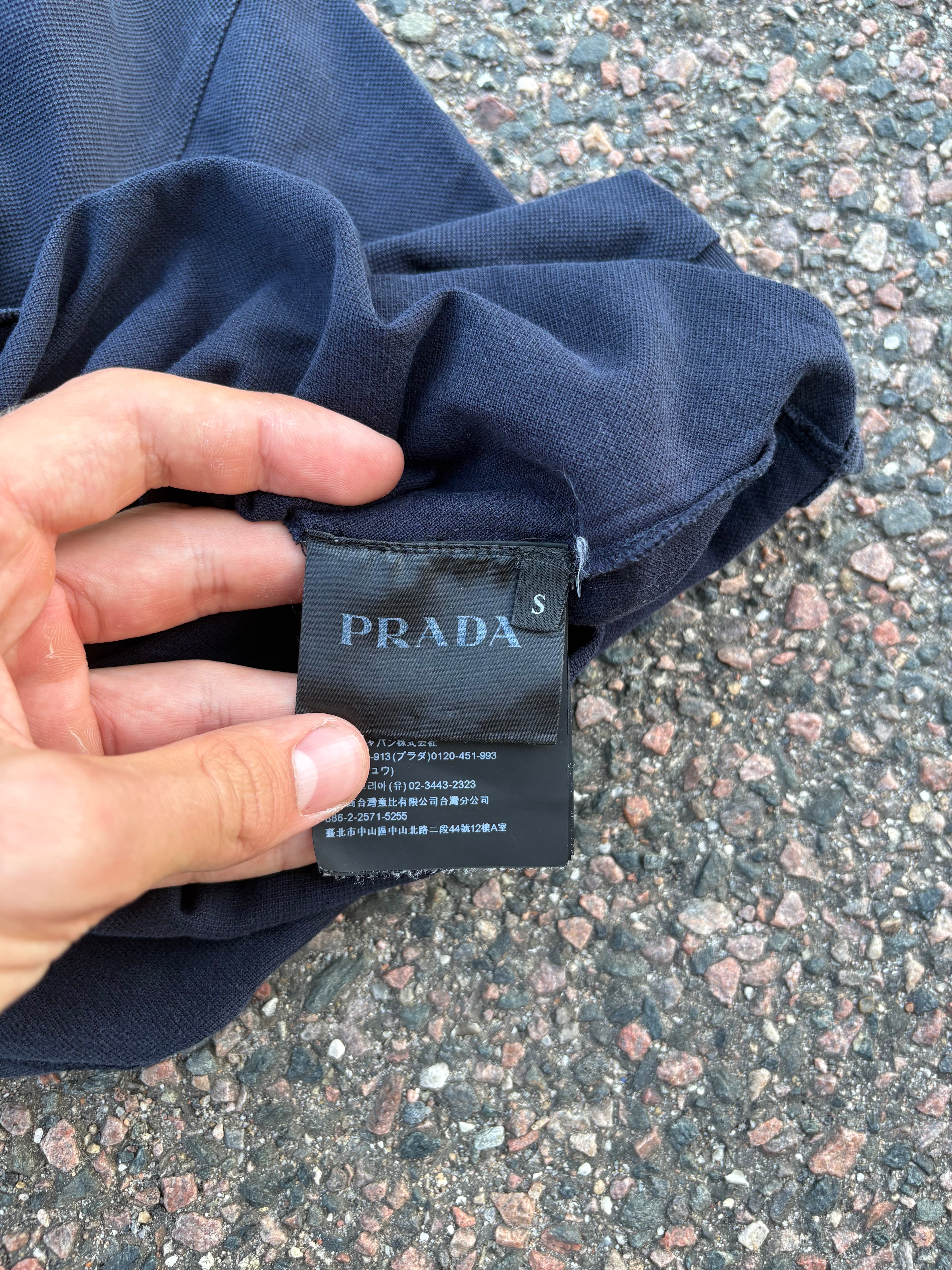 2018 Prada tee navy