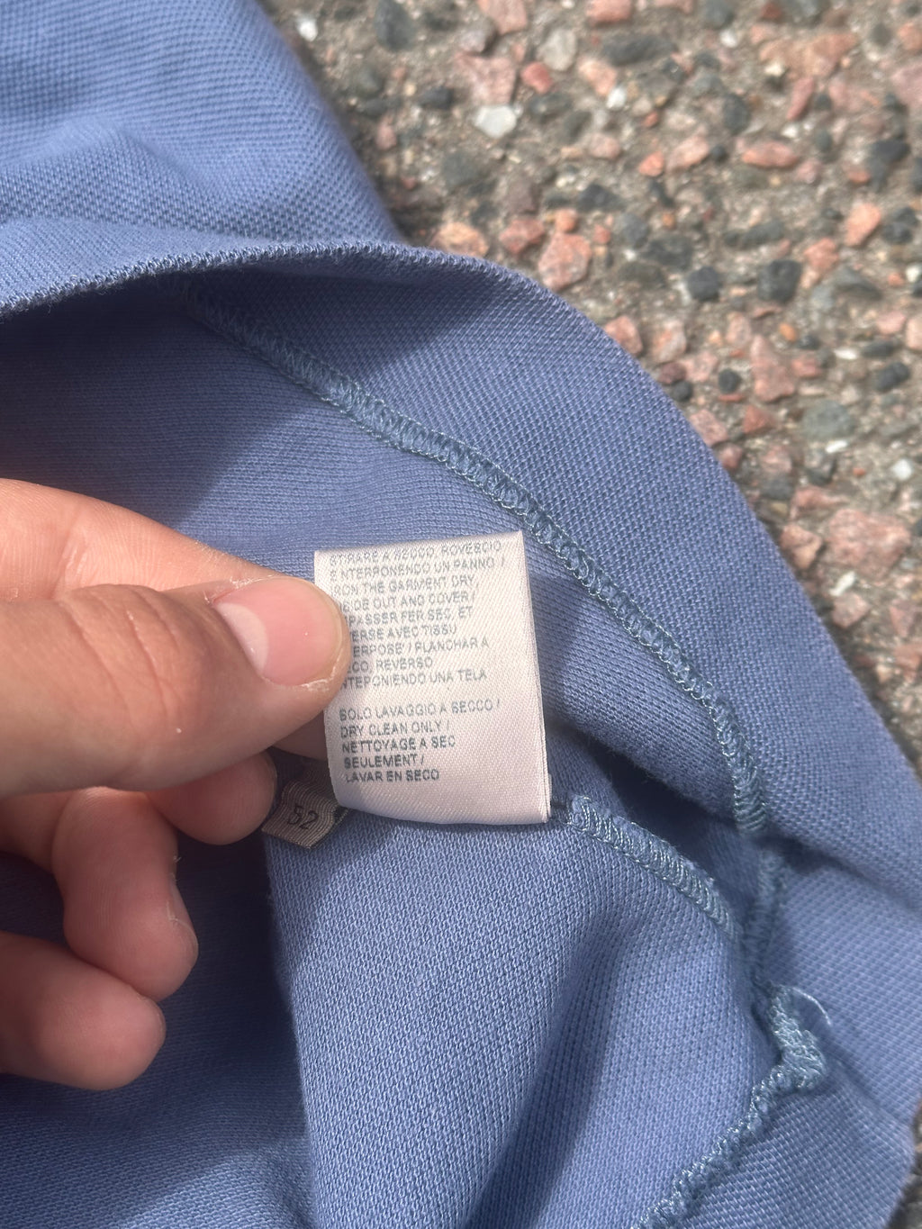 Bottega Veneta polo blue