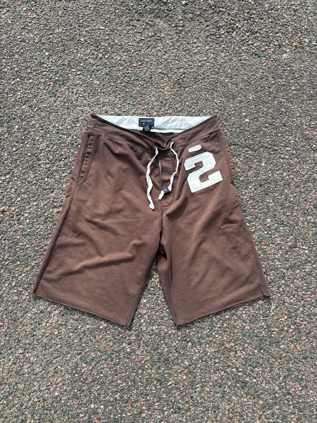 Vintage Brown Abercrombie baggy shorts