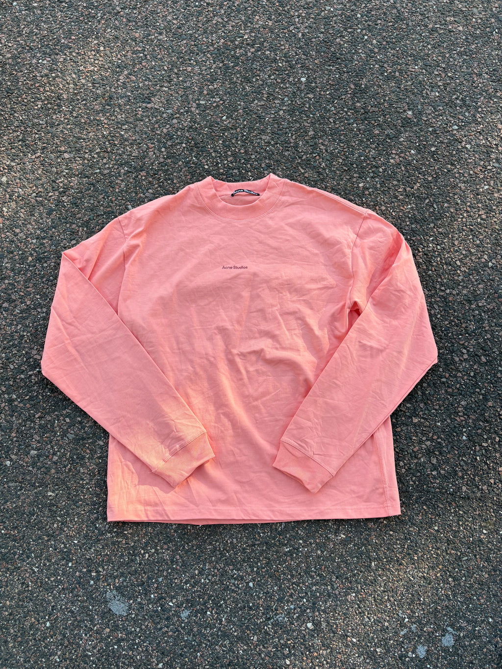 Acne studios small logo long sleeve