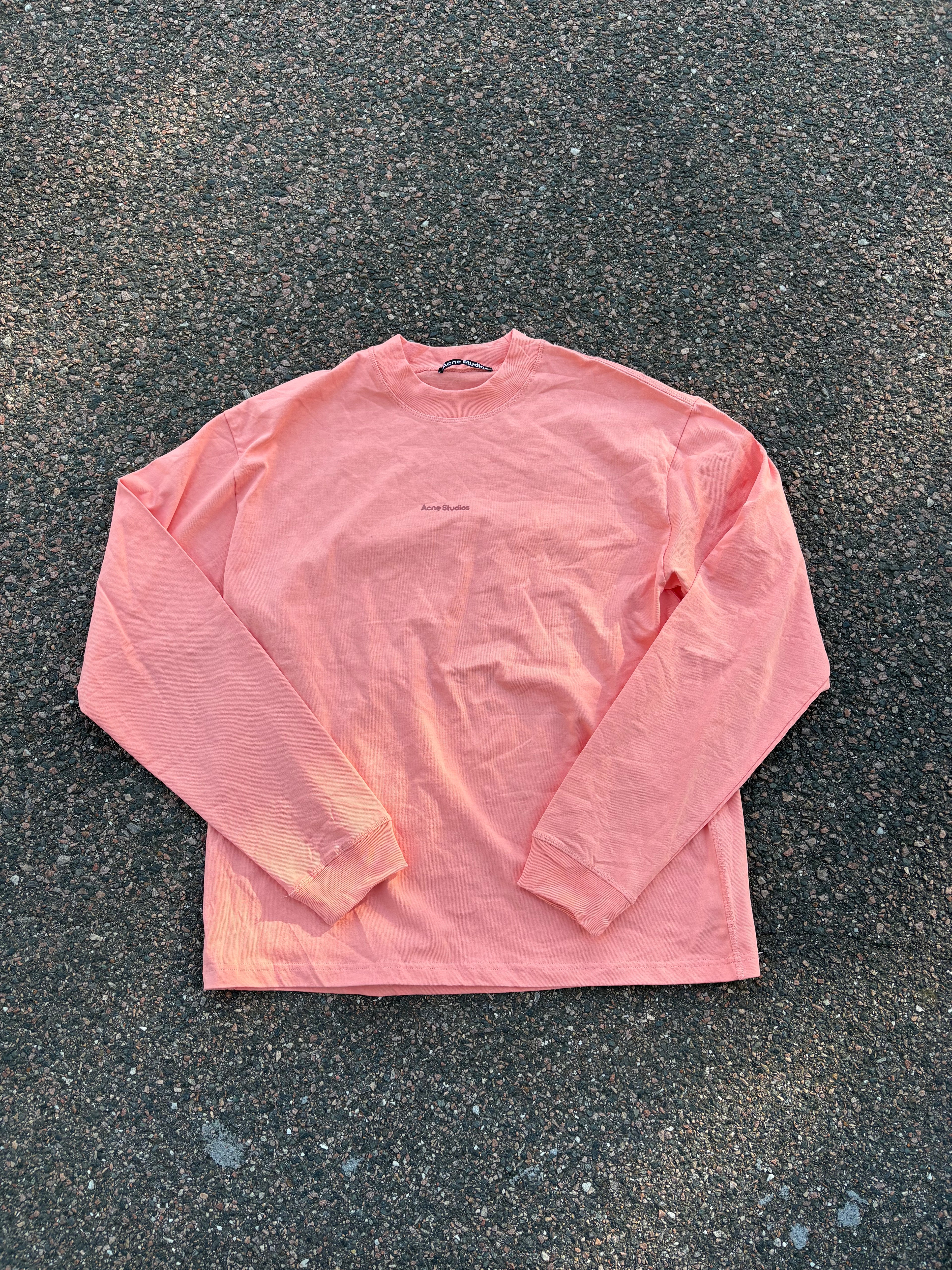 Acne studios small logo long sleeve