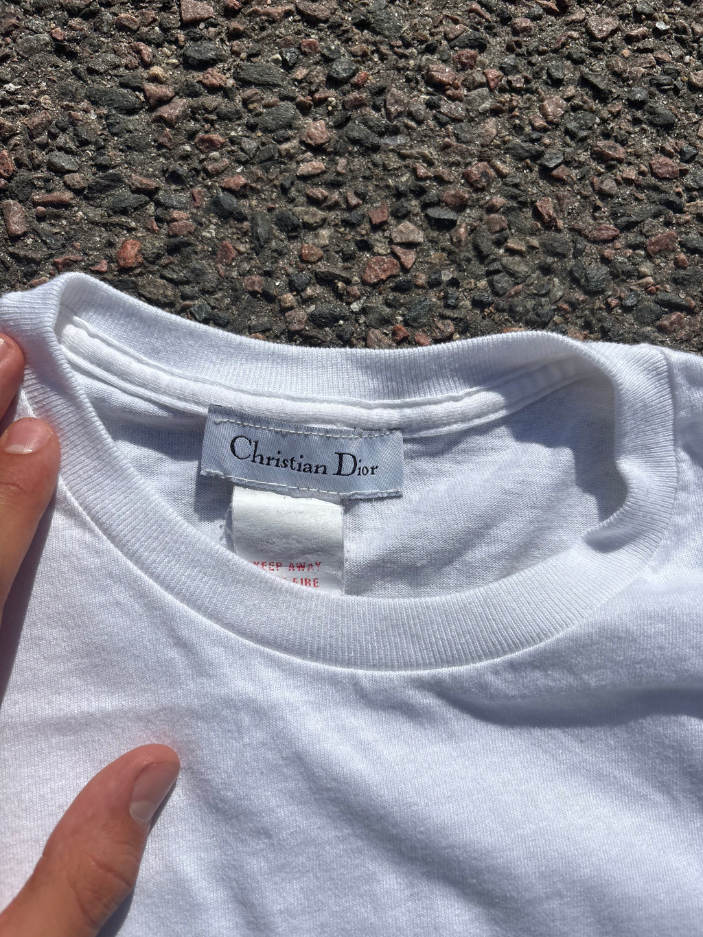 2000s vintage Christian Dior photo tee
