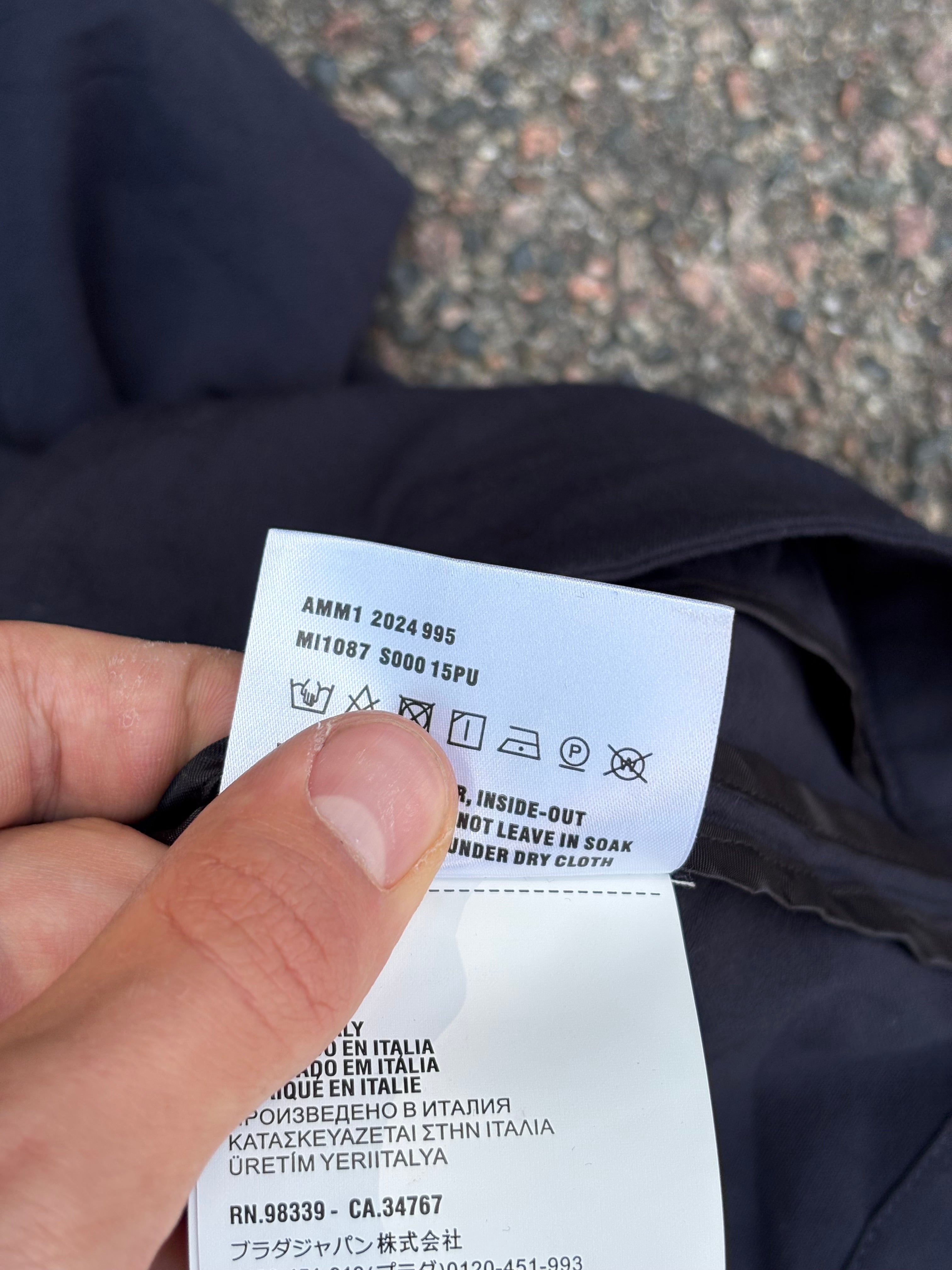 Miu Miu Harrington jacket navy