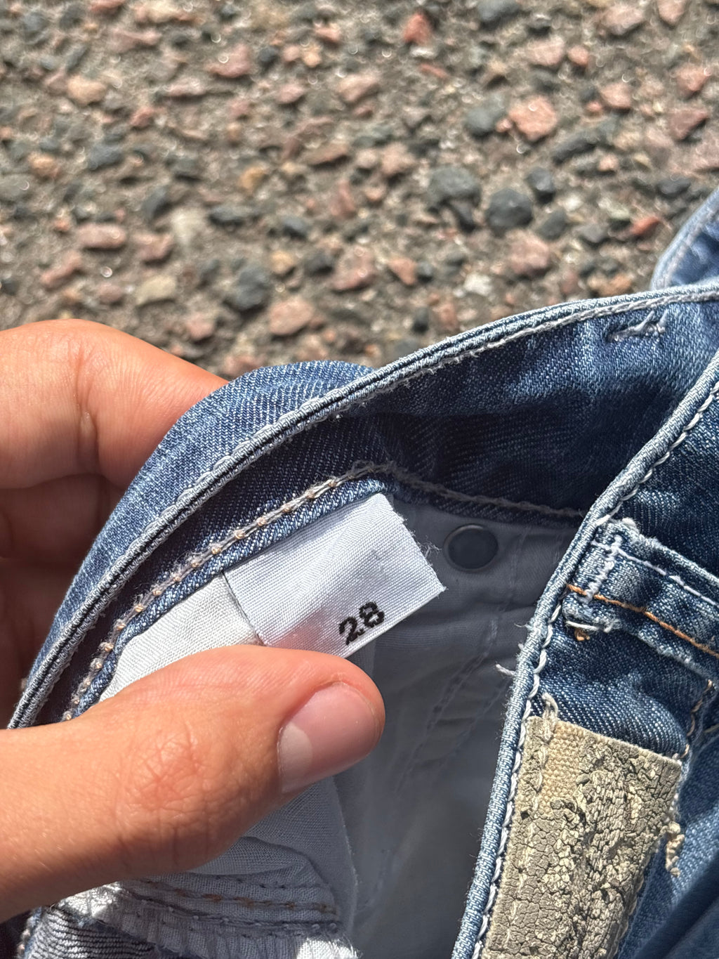 1980s Prada skinny jeans