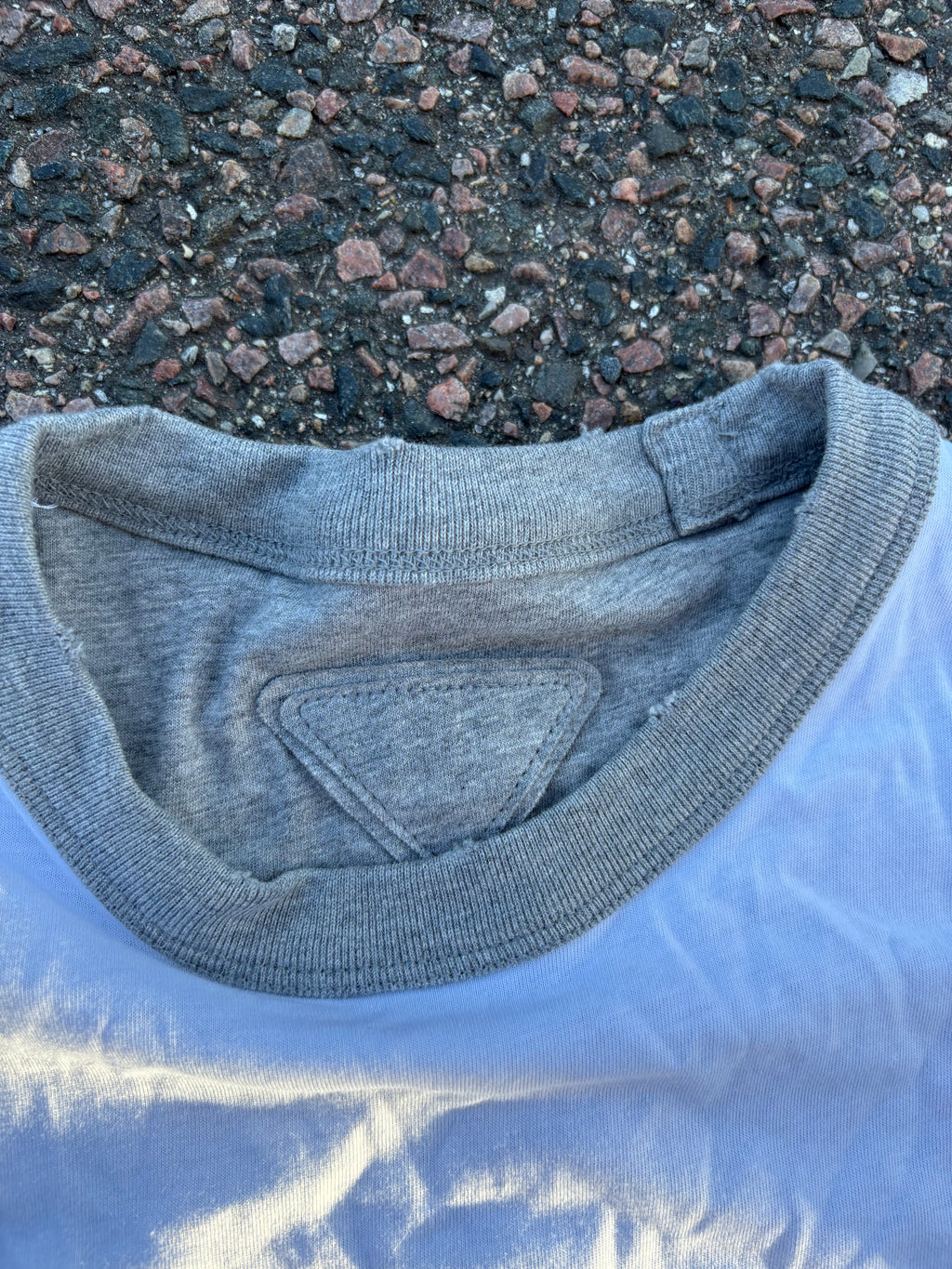 Prada White pocket tee