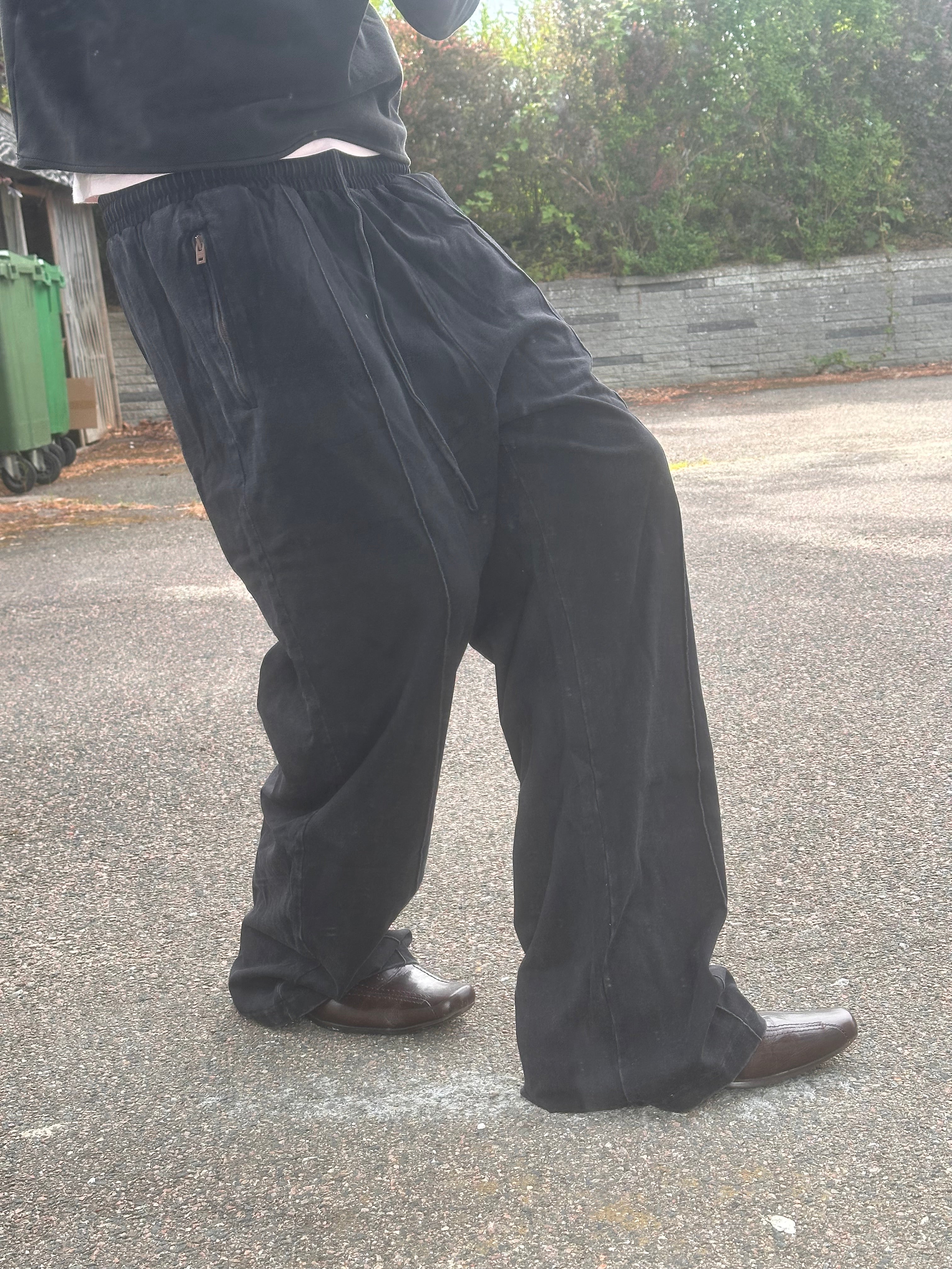 Acne studios black joggers