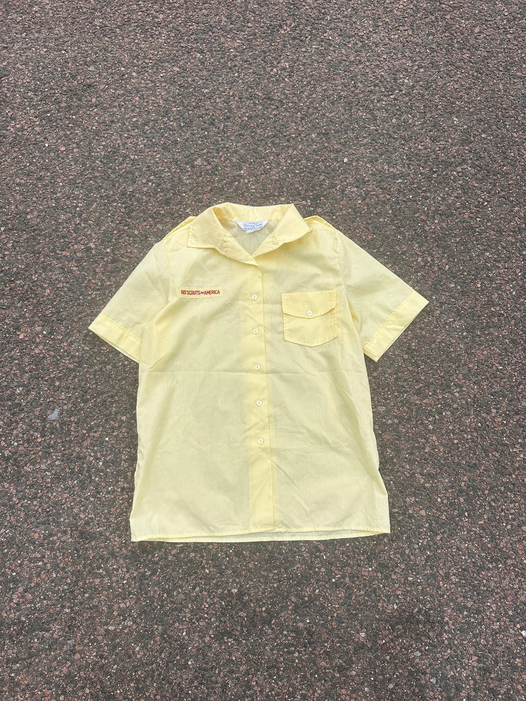 Oscar de la renta shirt yellow