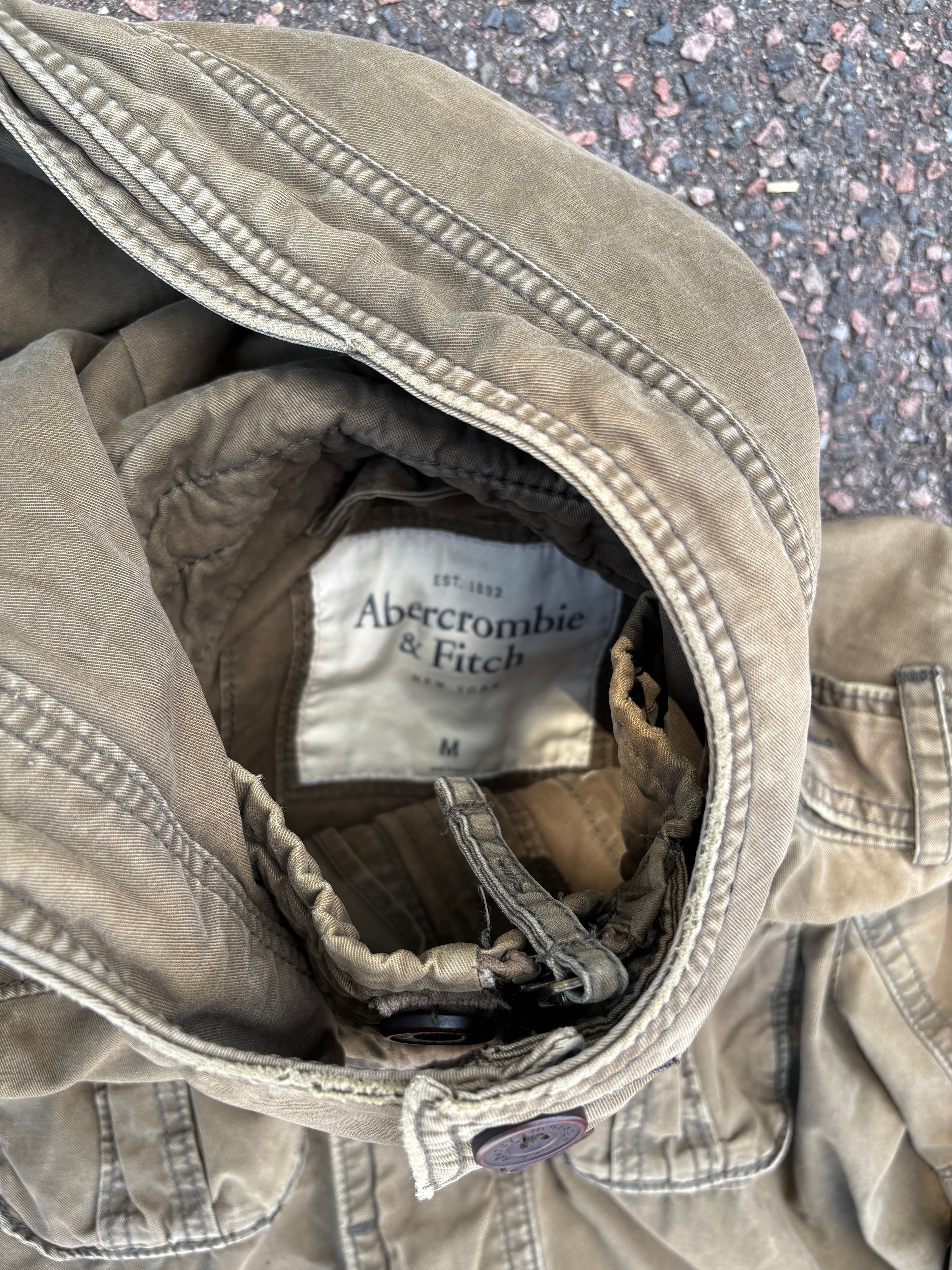 2000s Abercrombie military jacket