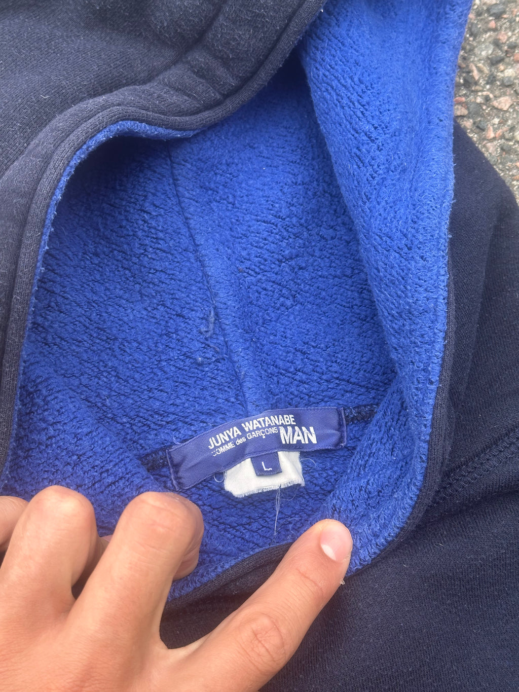 Junya watanabe HIP hoodie blue