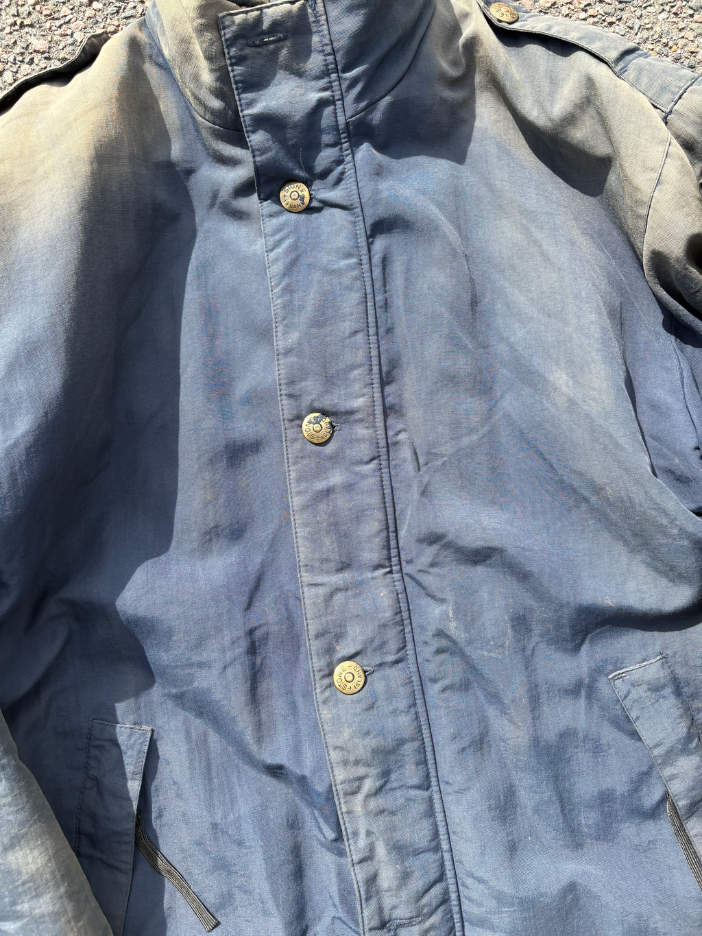 Stone island FW1998 raso gommato coat