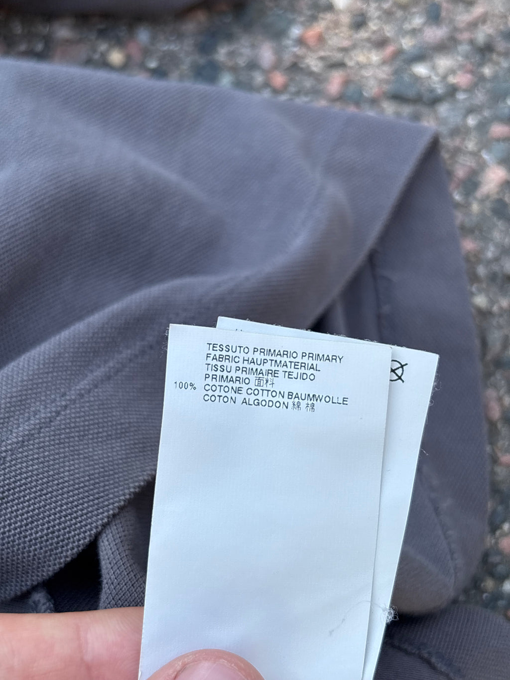 Vivienne westwood gray long sleeve