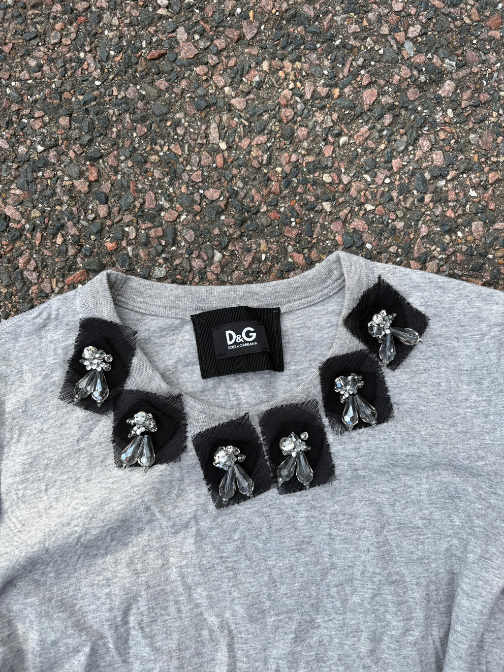 Dolce & Gabbana gray tee