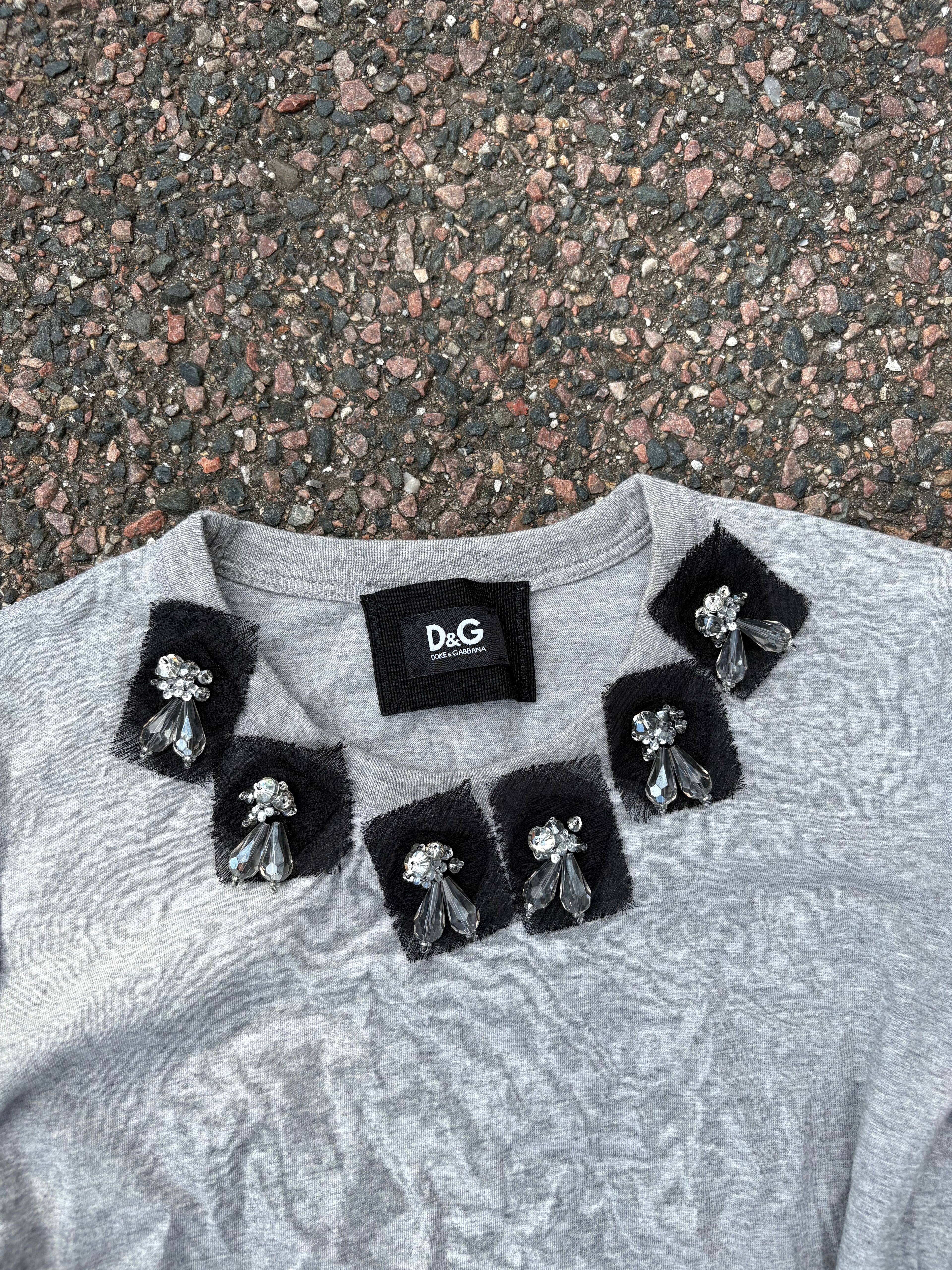 Dolce & Gabbana gray tee