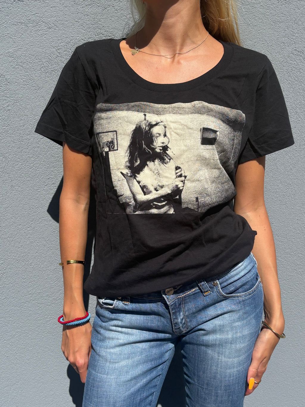 2006 Vintage hysteric Glamour T-Shirt Black