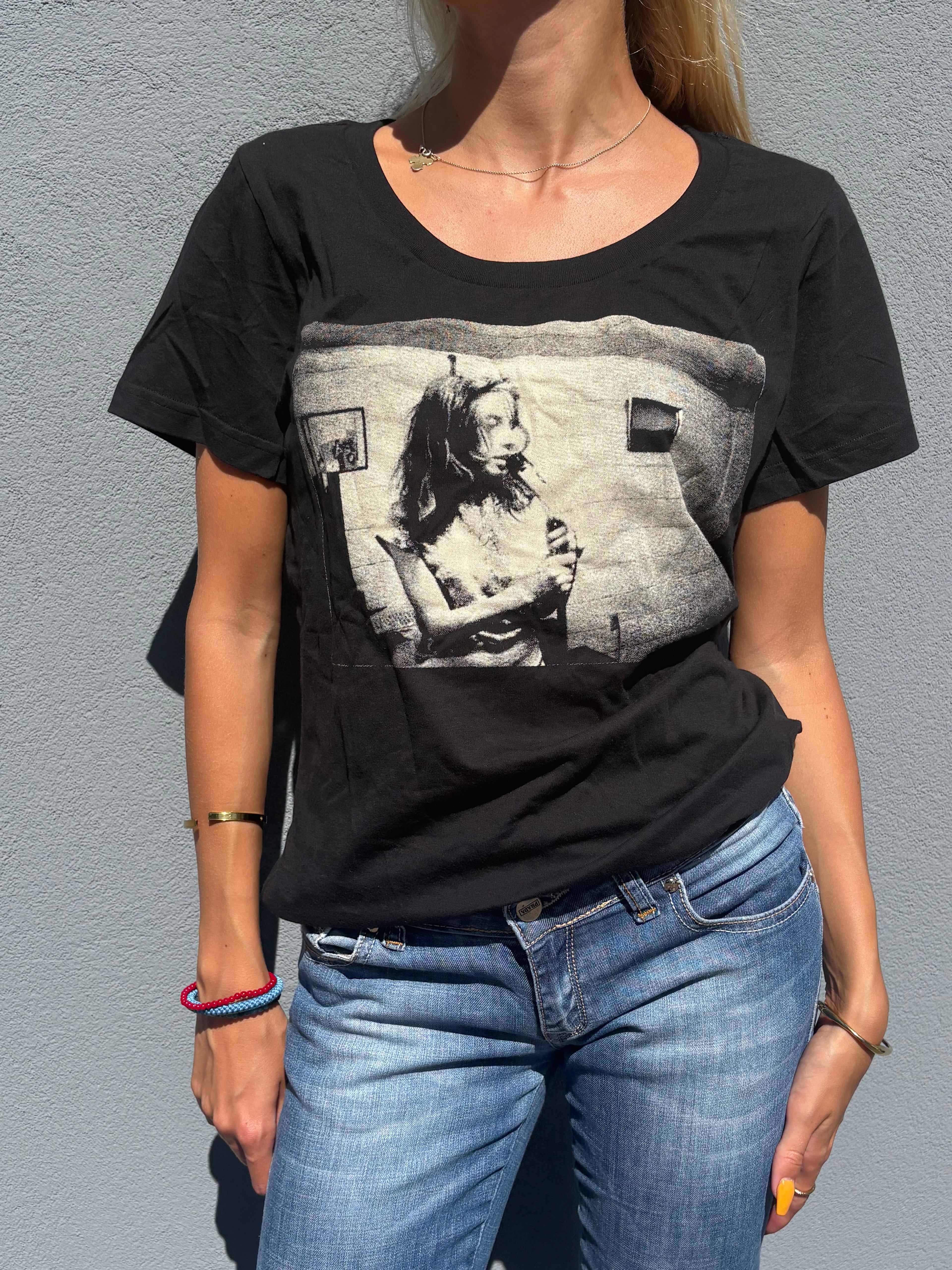 2006 Vintage hysteric Glamour T-Shirt Black