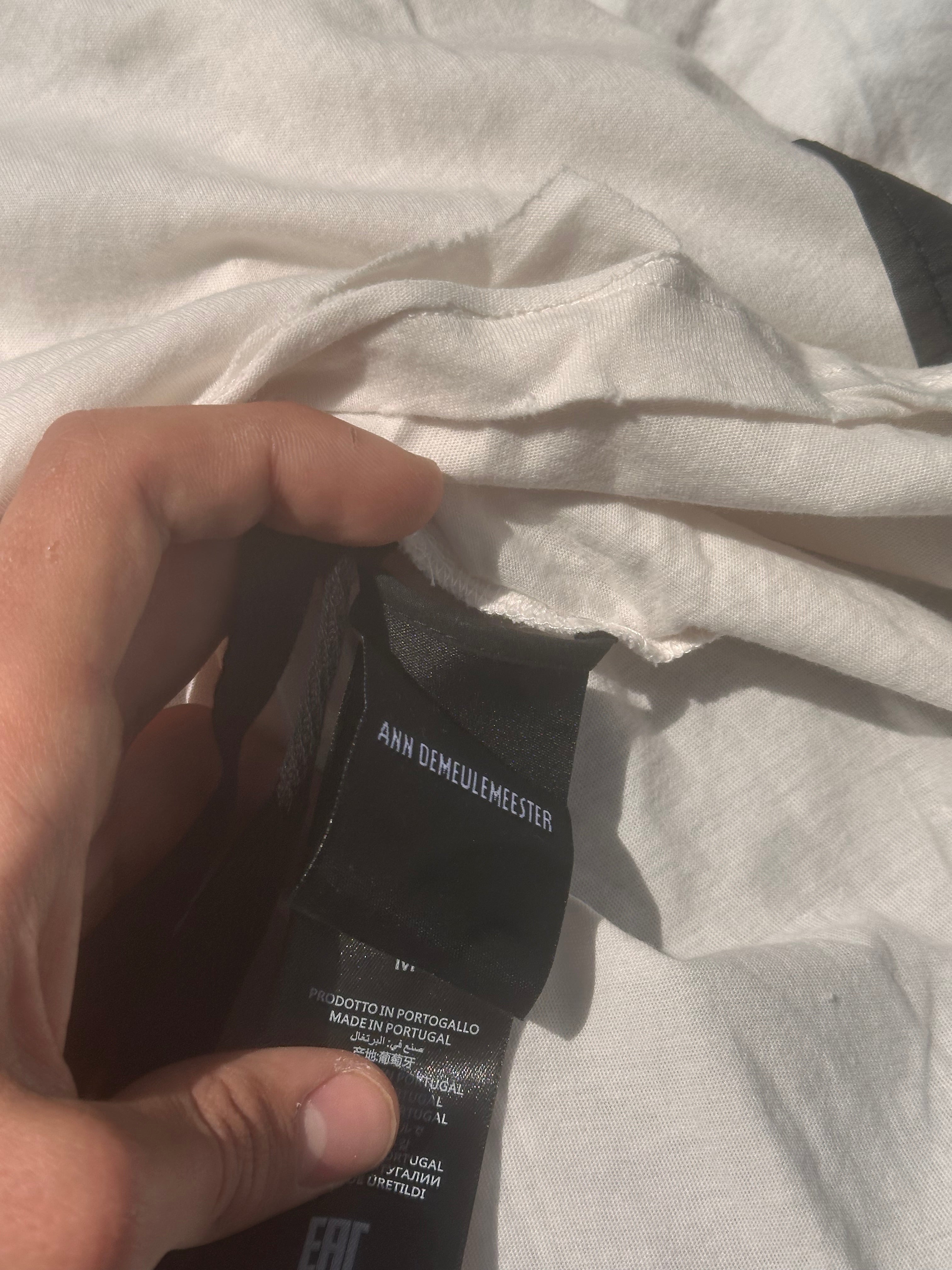 Ann demeulemeester White t shirt