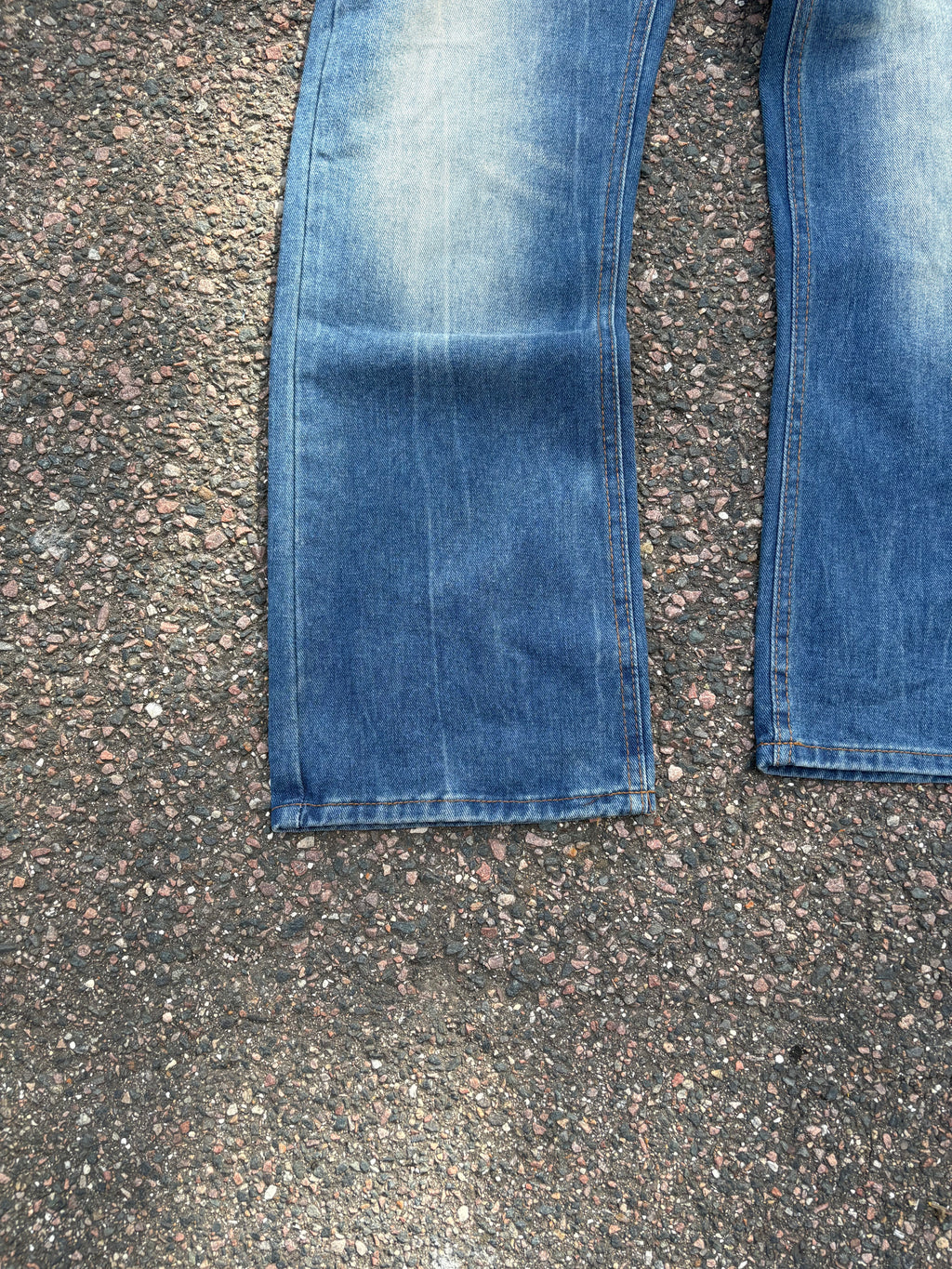 Vintage bootcut washed jeans women’s