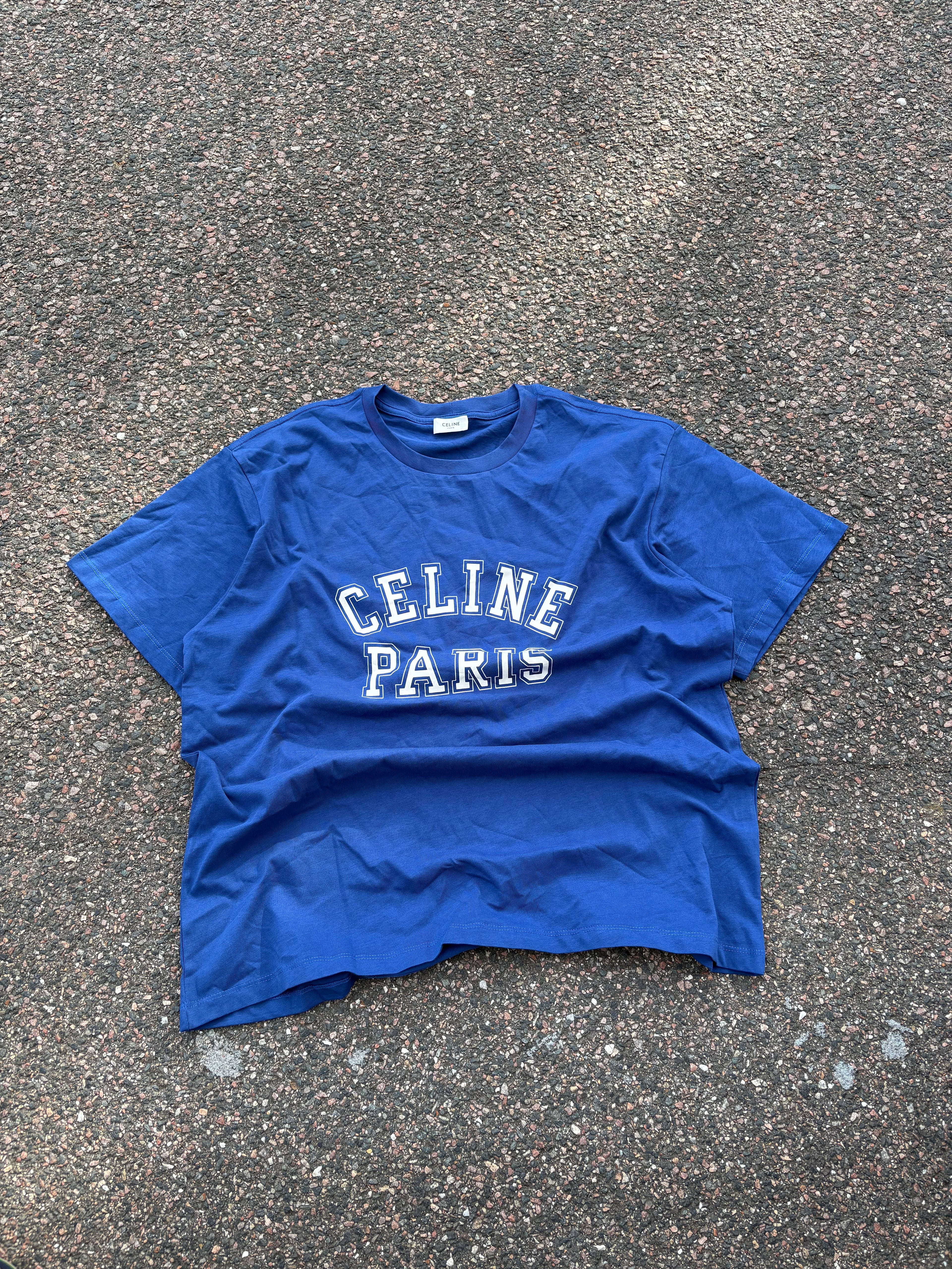Celine royal blue tee