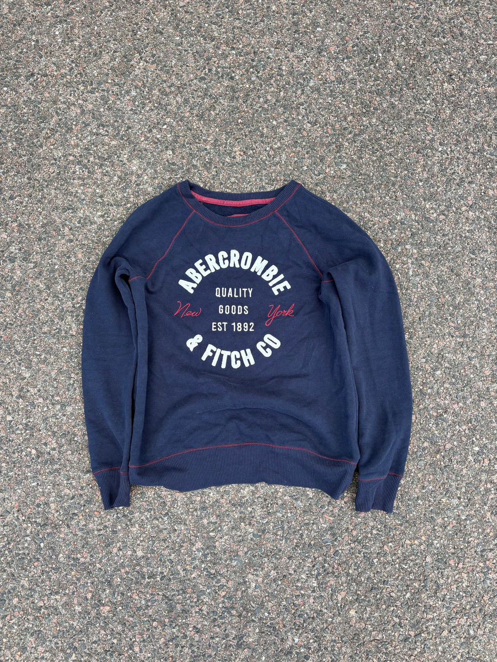 Vintage Abercrombie navy sweater
